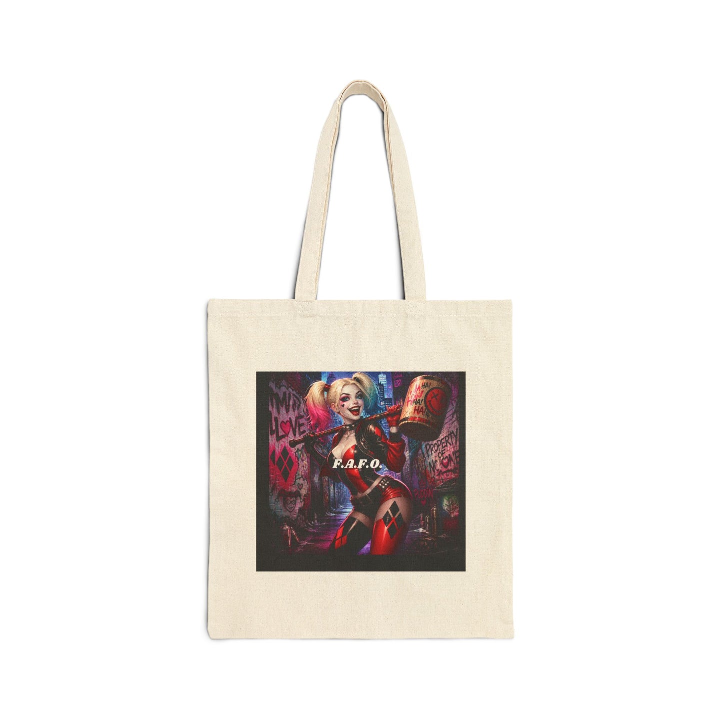 Cotton Canvas Tote Bag