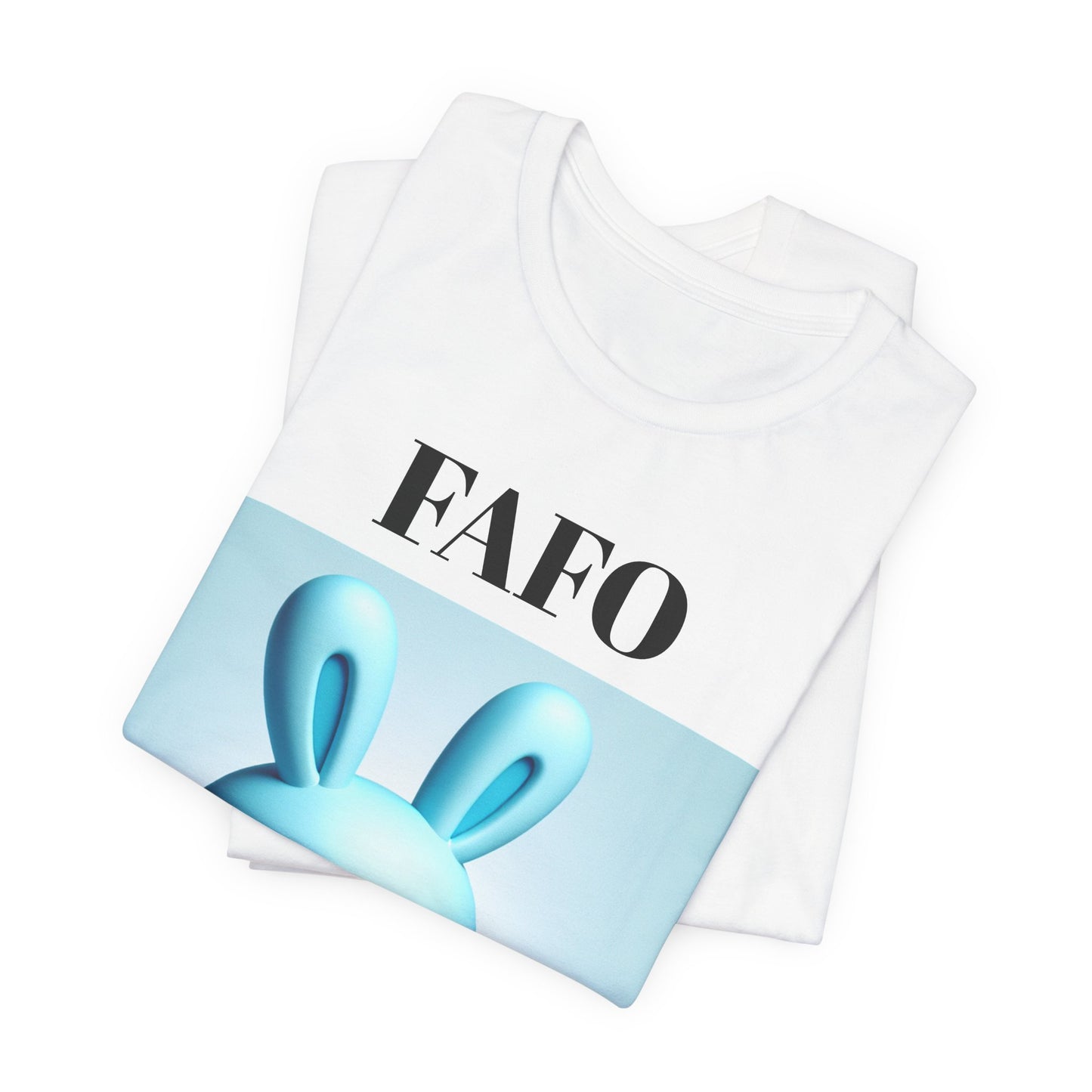 FAFO Bunny Tee – 'Proud Member of the FAFO Society' Graphic T-Shirt