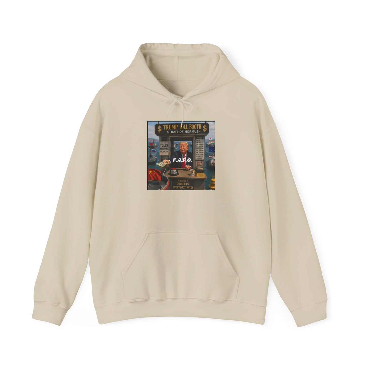 The FARO Society Hoodie — Vintage Travel Poster Graphic Pullover