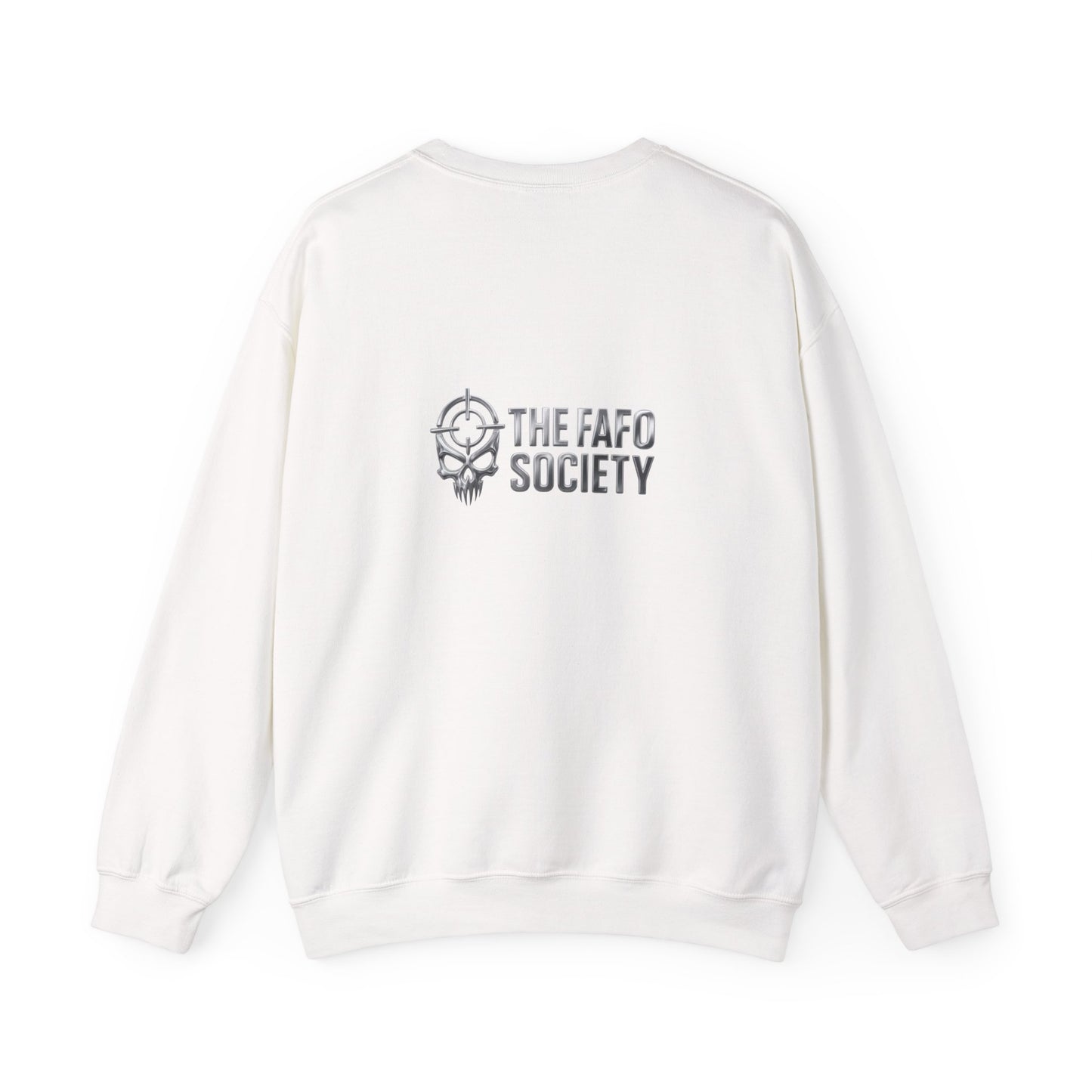 Crewneck Sweatshirt – Sunset Middle Finger Photo "Same to You" Graphic