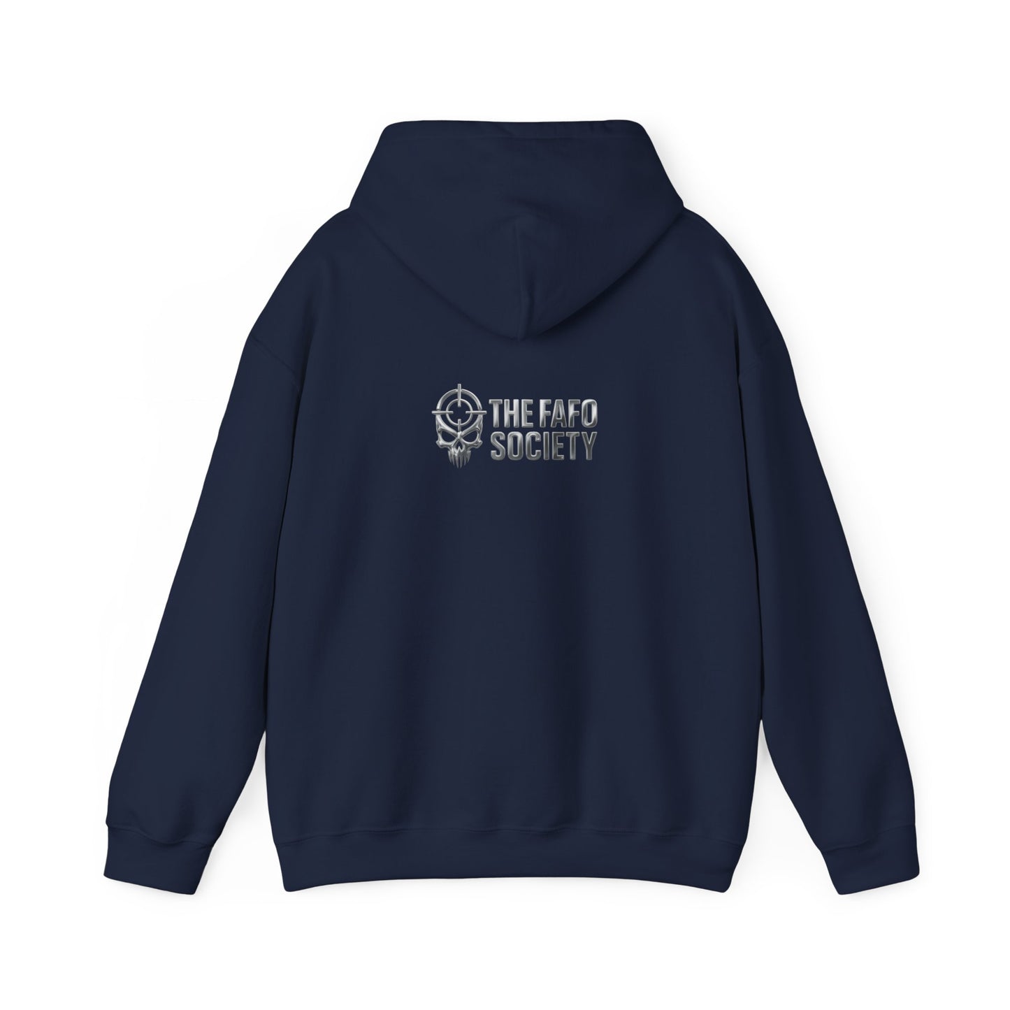 Hoodie — Sunset Hand Peace Sign Graphic "Stay True"