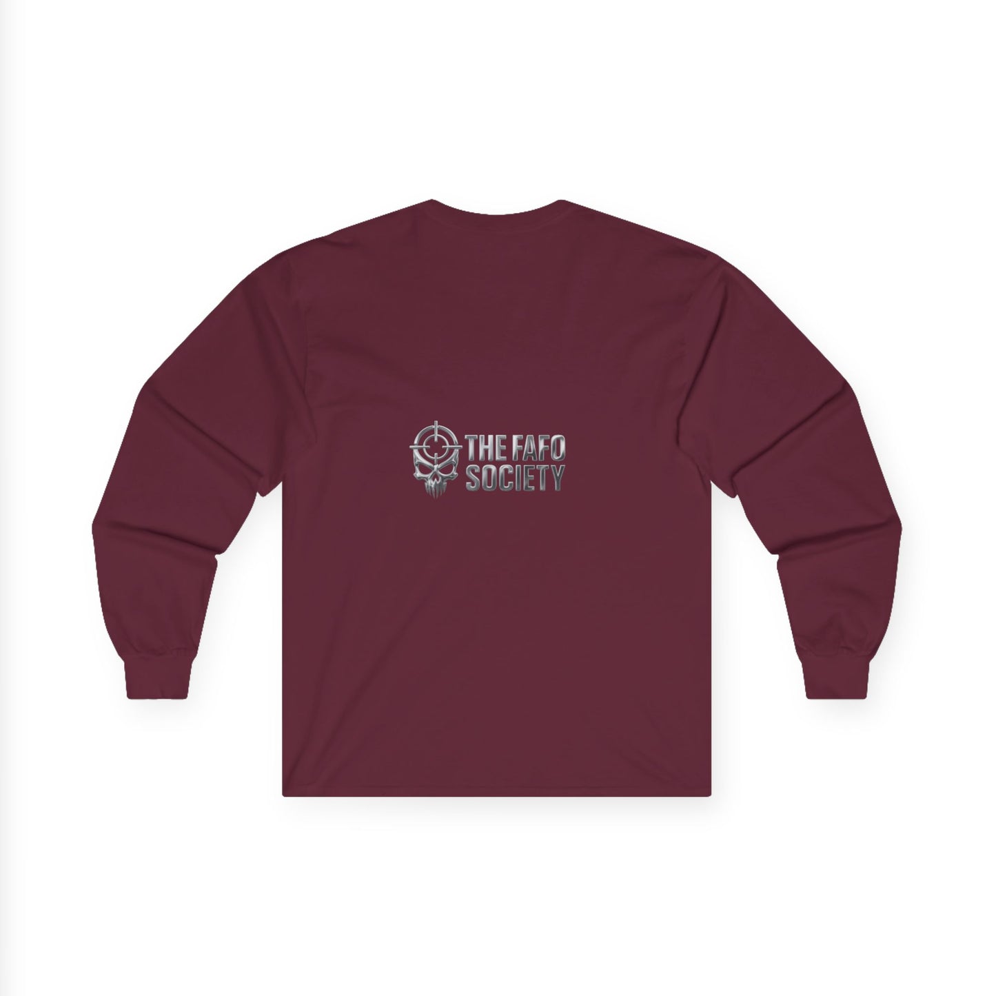 The FAFO Society Long Sleeve Tee — Vintage Carnival Ticket Booth Graphic