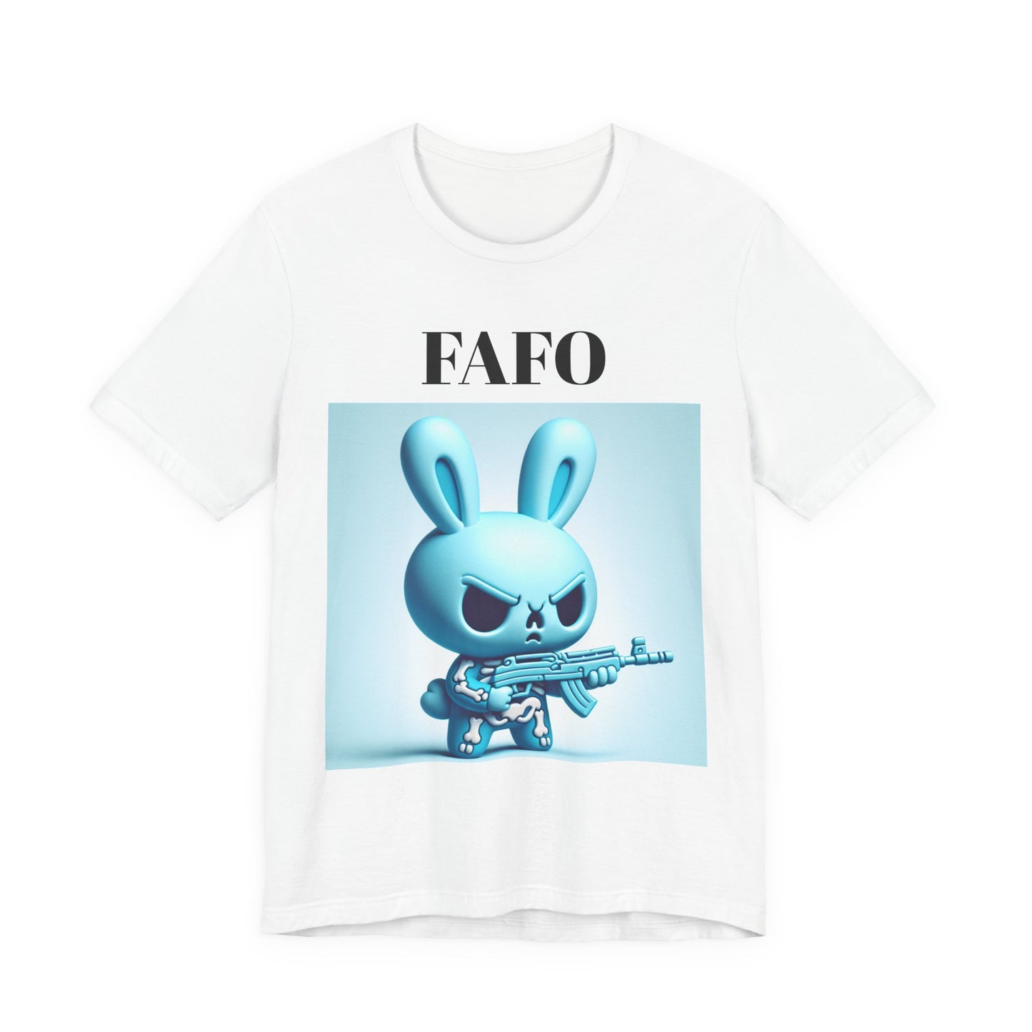 FAFO Bunny Tee – 'Proud Member of the FAFO Society' Graphic T-Shirt