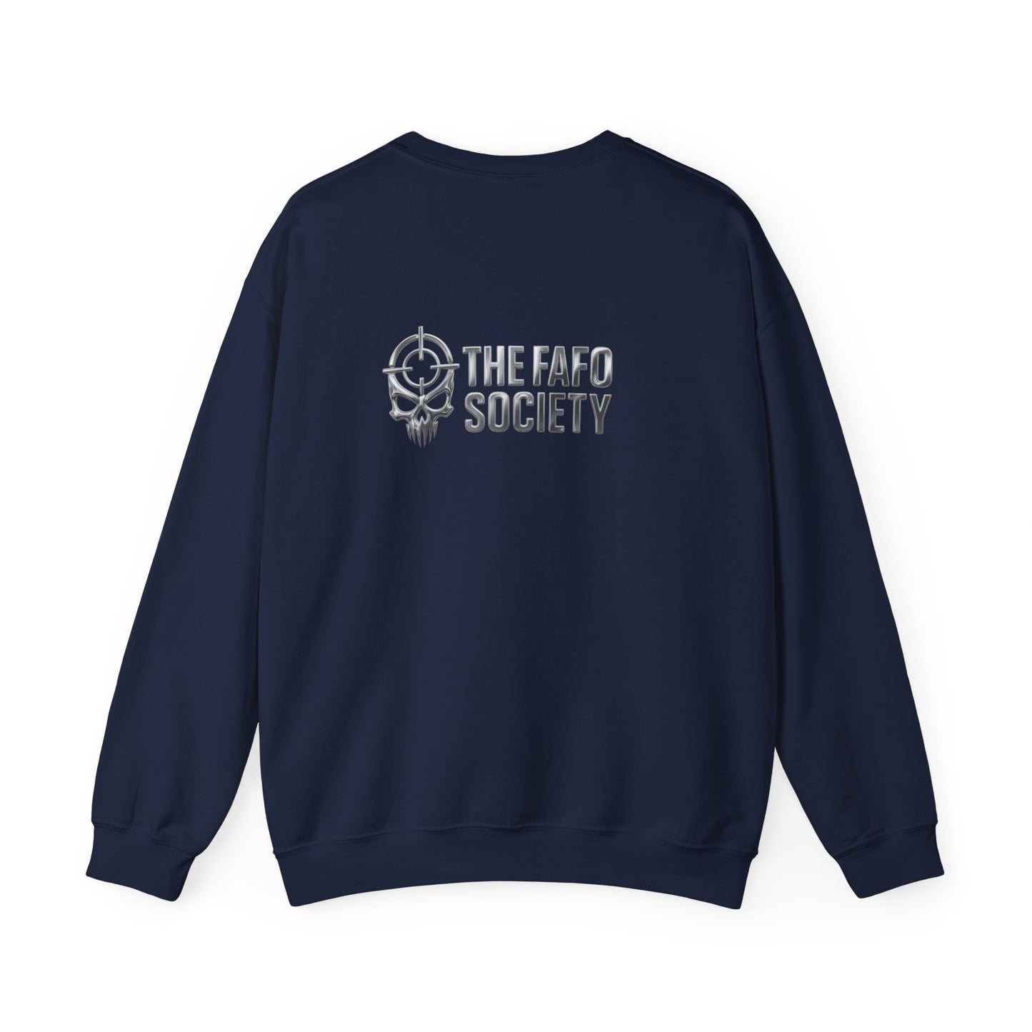 Satanic Demon Horror Crewneck Sweatshirt – 'Go' Graphic