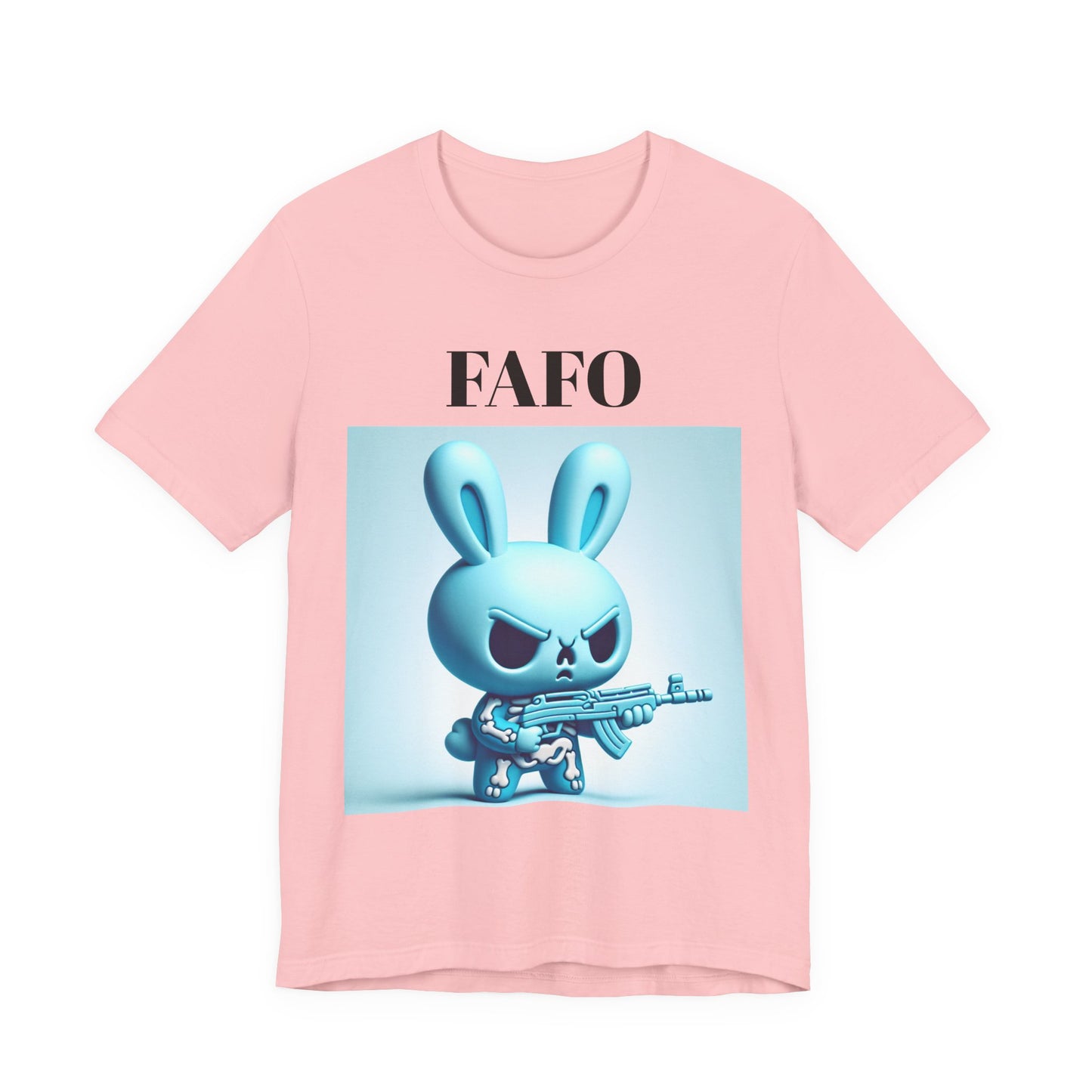 FAFO Bunny Tee – 'Proud Member of the FAFO Society' Graphic T-Shirt