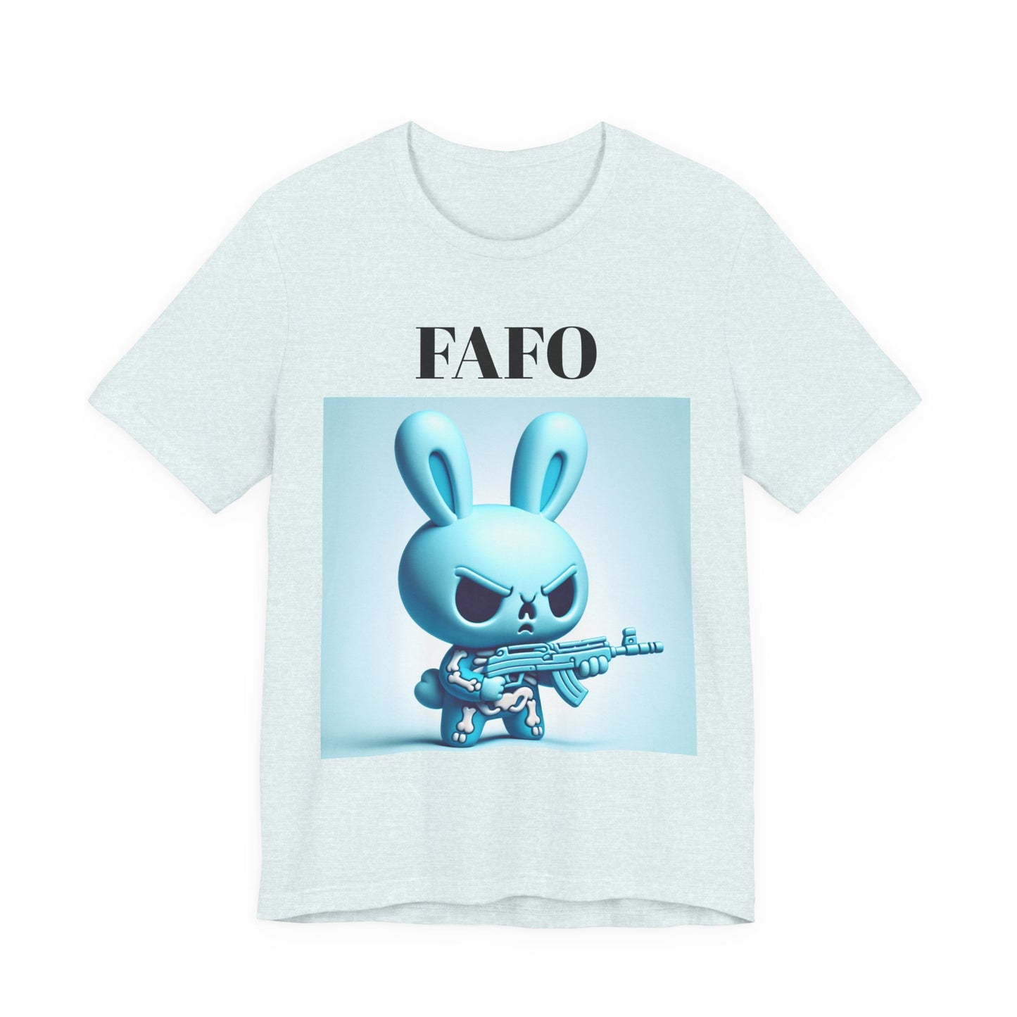 FAFO Bunny Tee – 'Proud Member of the FAFO Society' Graphic T-Shirt