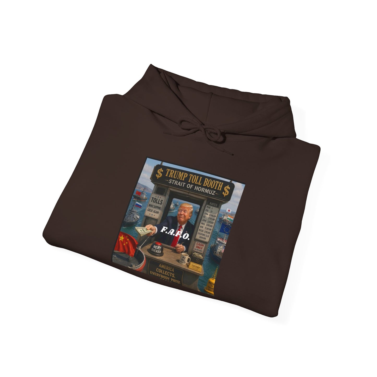 The FARO Society Hoodie — Vintage Travel Poster Graphic Pullover