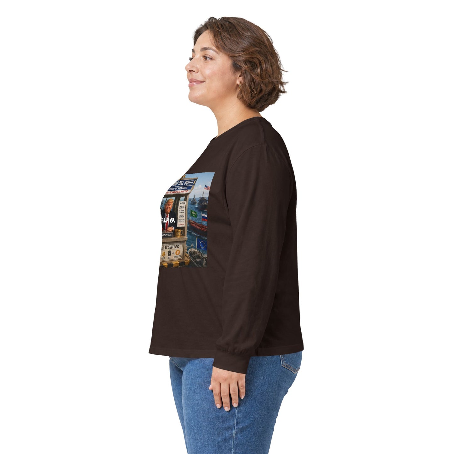 The FAFO Society Long Sleeve Tee — Vintage Carnival Ticket Booth Graphic
