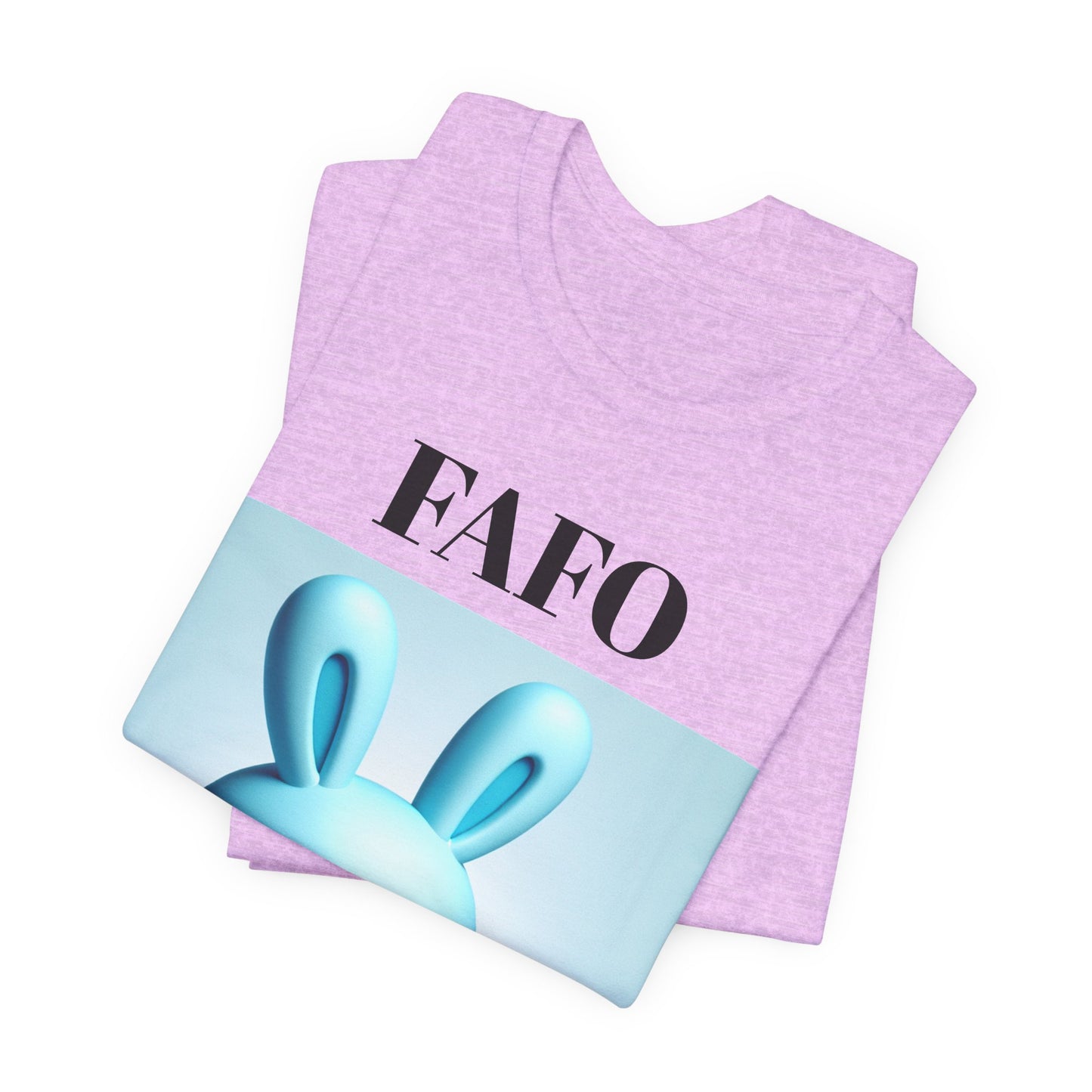FAFO Bunny Tee – 'Proud Member of the FAFO Society' Graphic T-Shirt