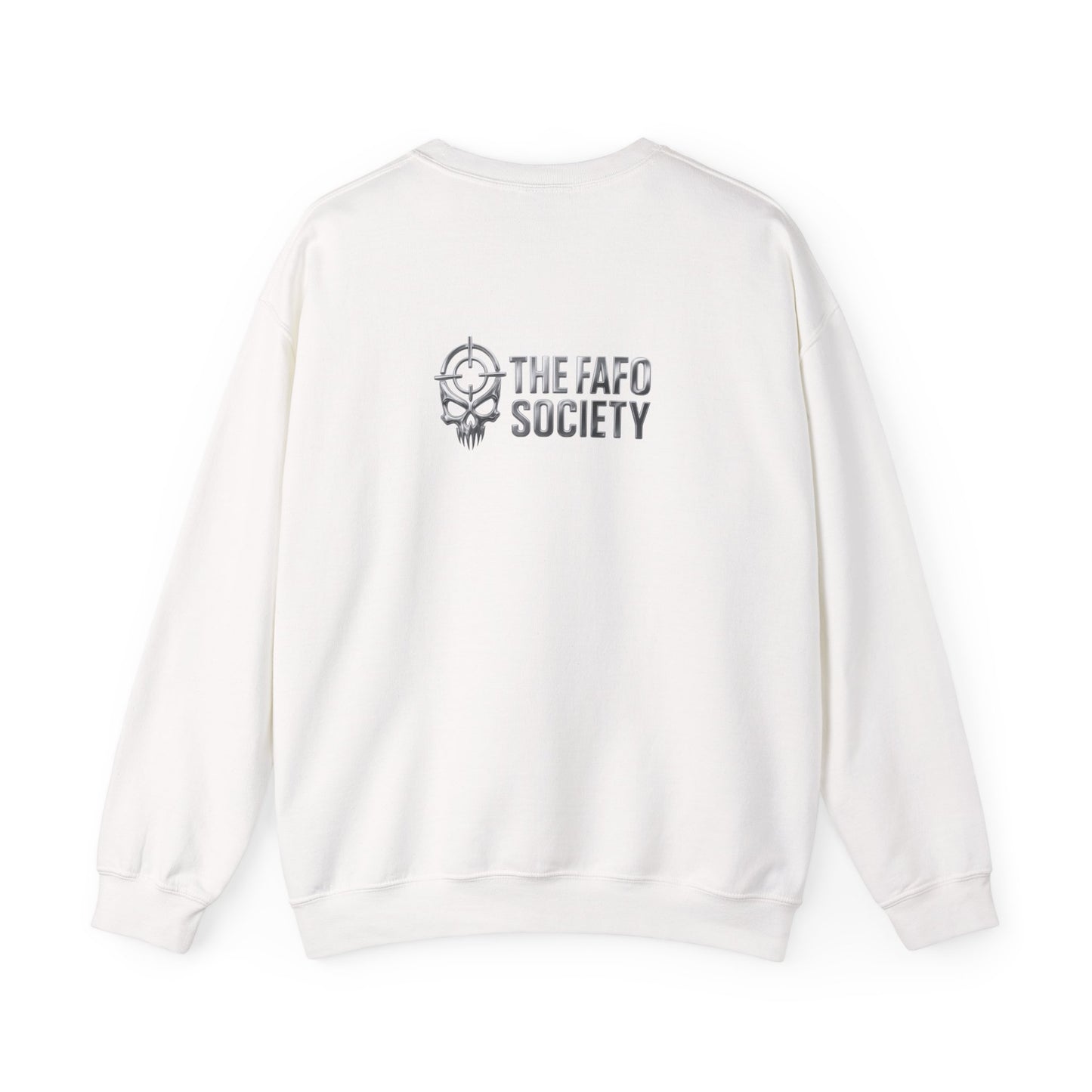 Creepy Clown "FAFO" Crewneck Sweatshirt — The FAFO Society Graphic