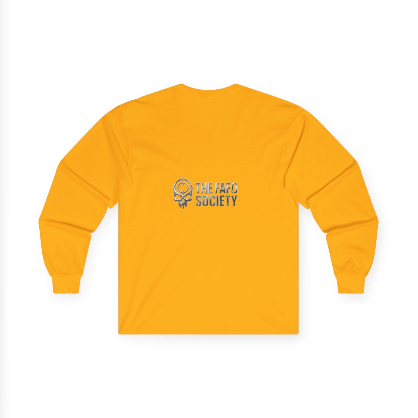 The FAFO Society Long Sleeve Tee — Vintage Carnival Ticket Booth Graphic