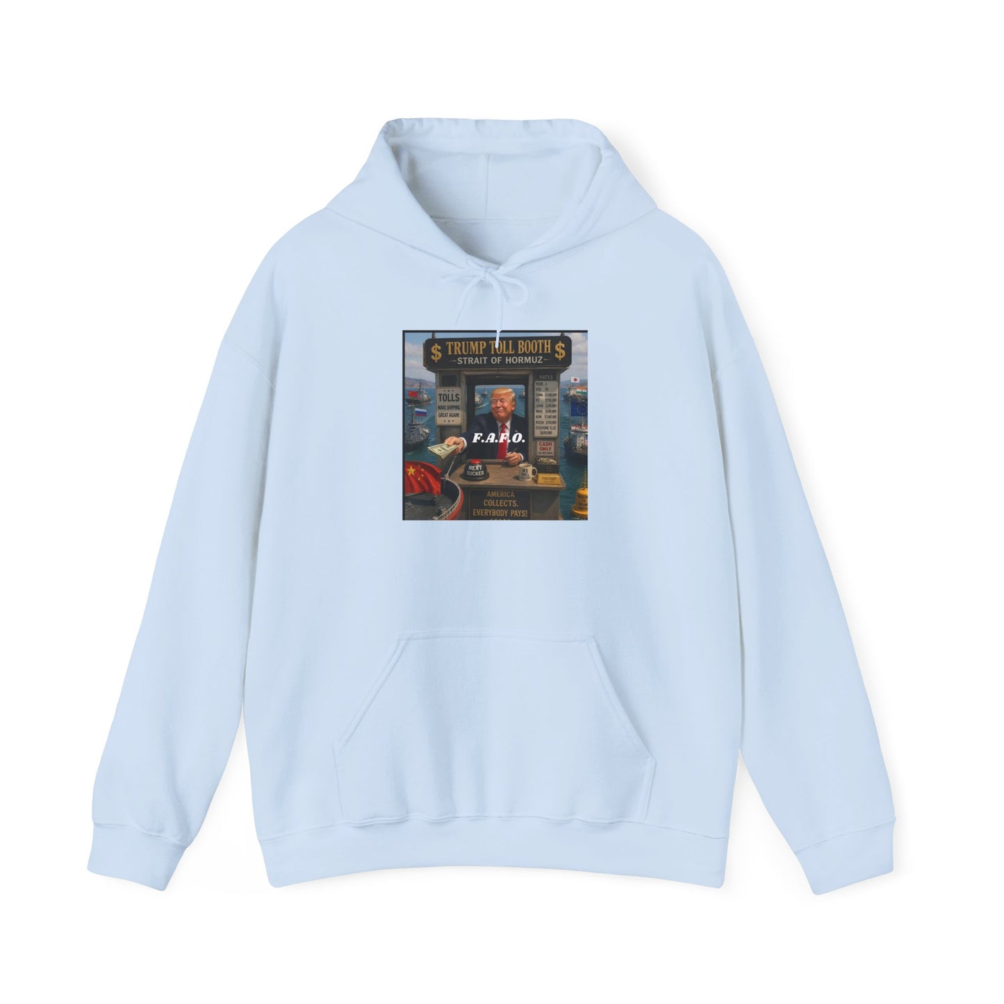 The FARO Society Hoodie — Vintage Travel Poster Graphic Pullover