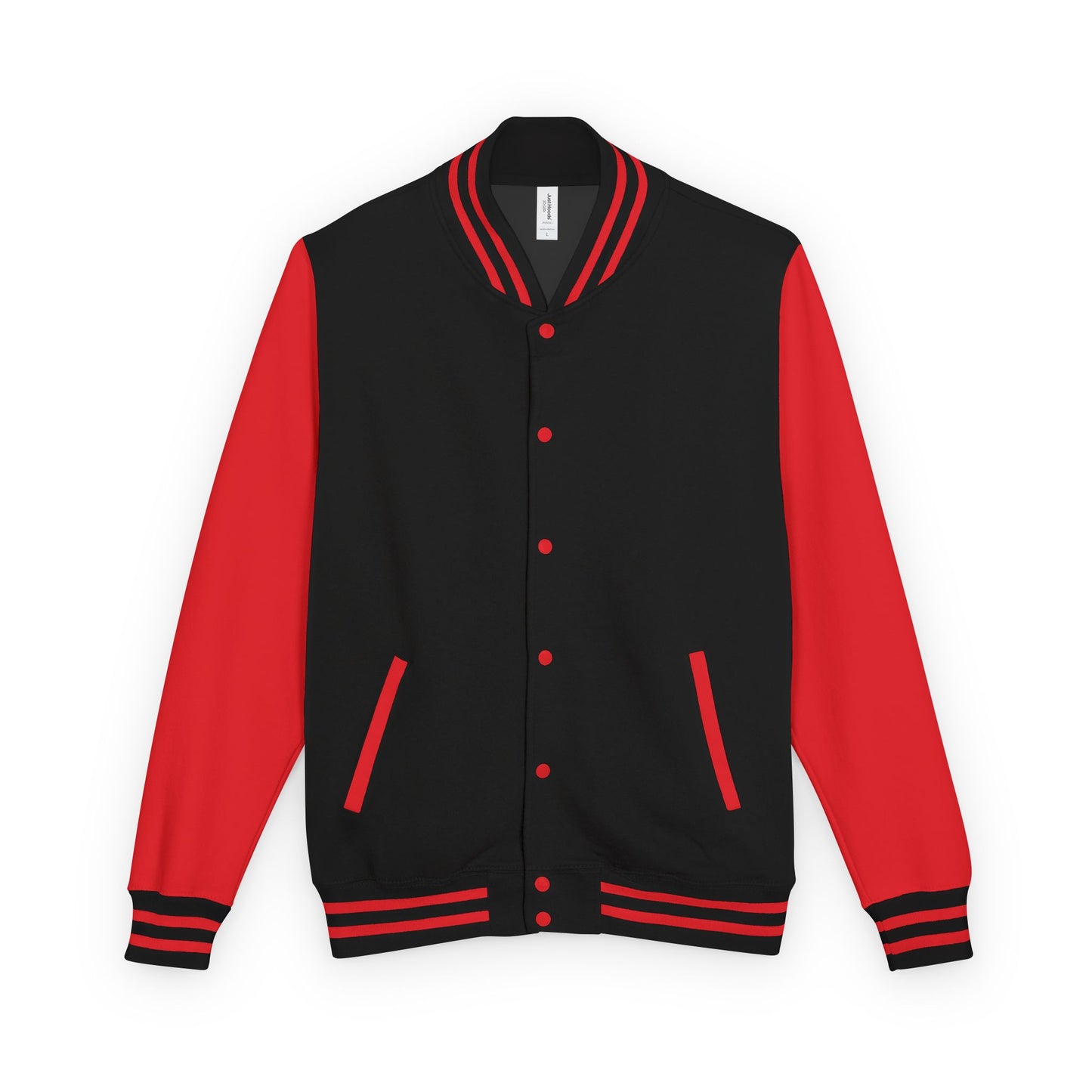 Letterman Jacket — Retro Graphic Back Patch