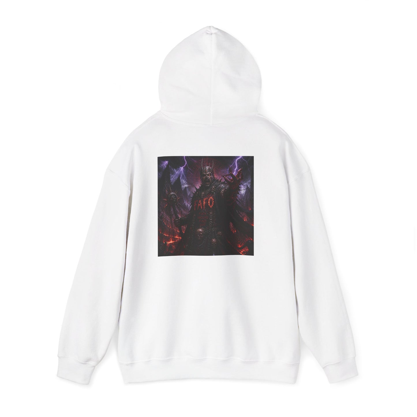 Hoodie — Dark Neon Aesthetic “AFRO” Graphic Pullover
