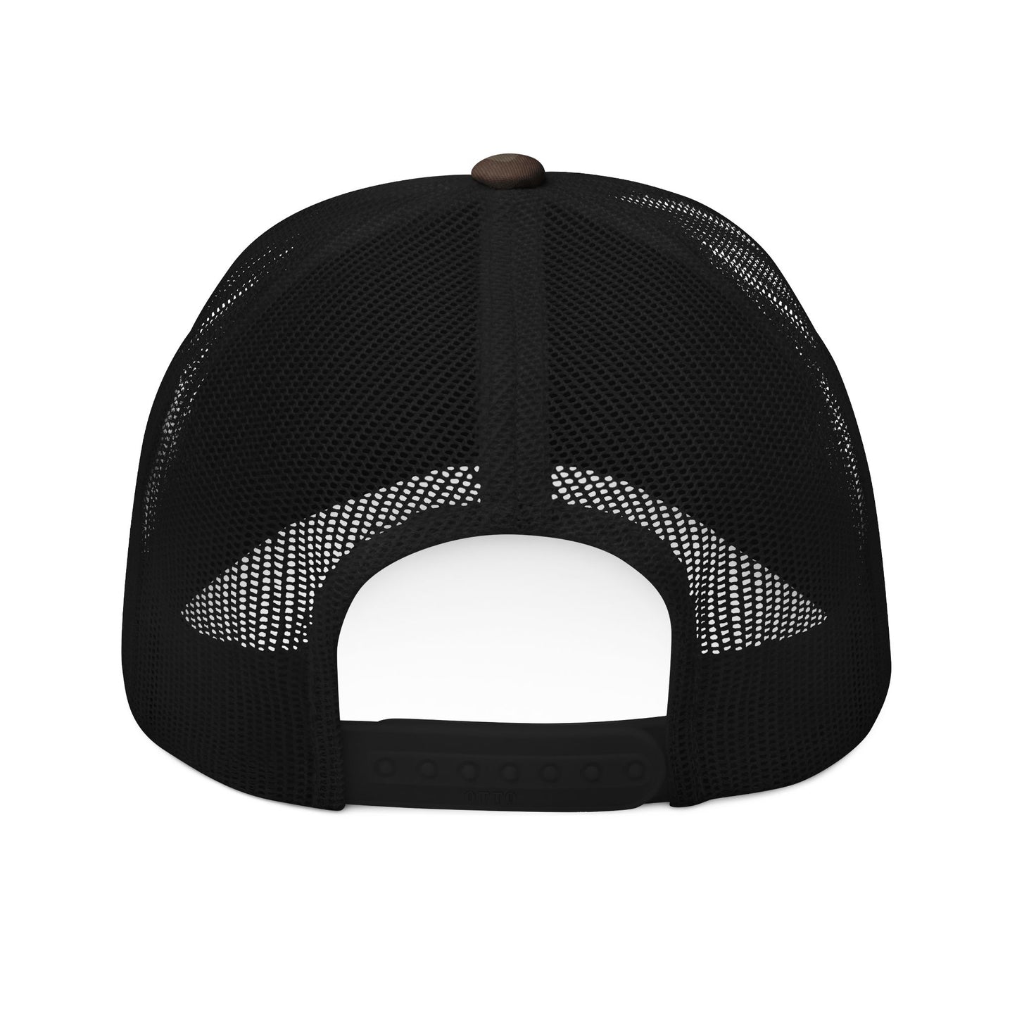 Camouflage Trucker Hat — Embroidered “The Fafo Society” Logo