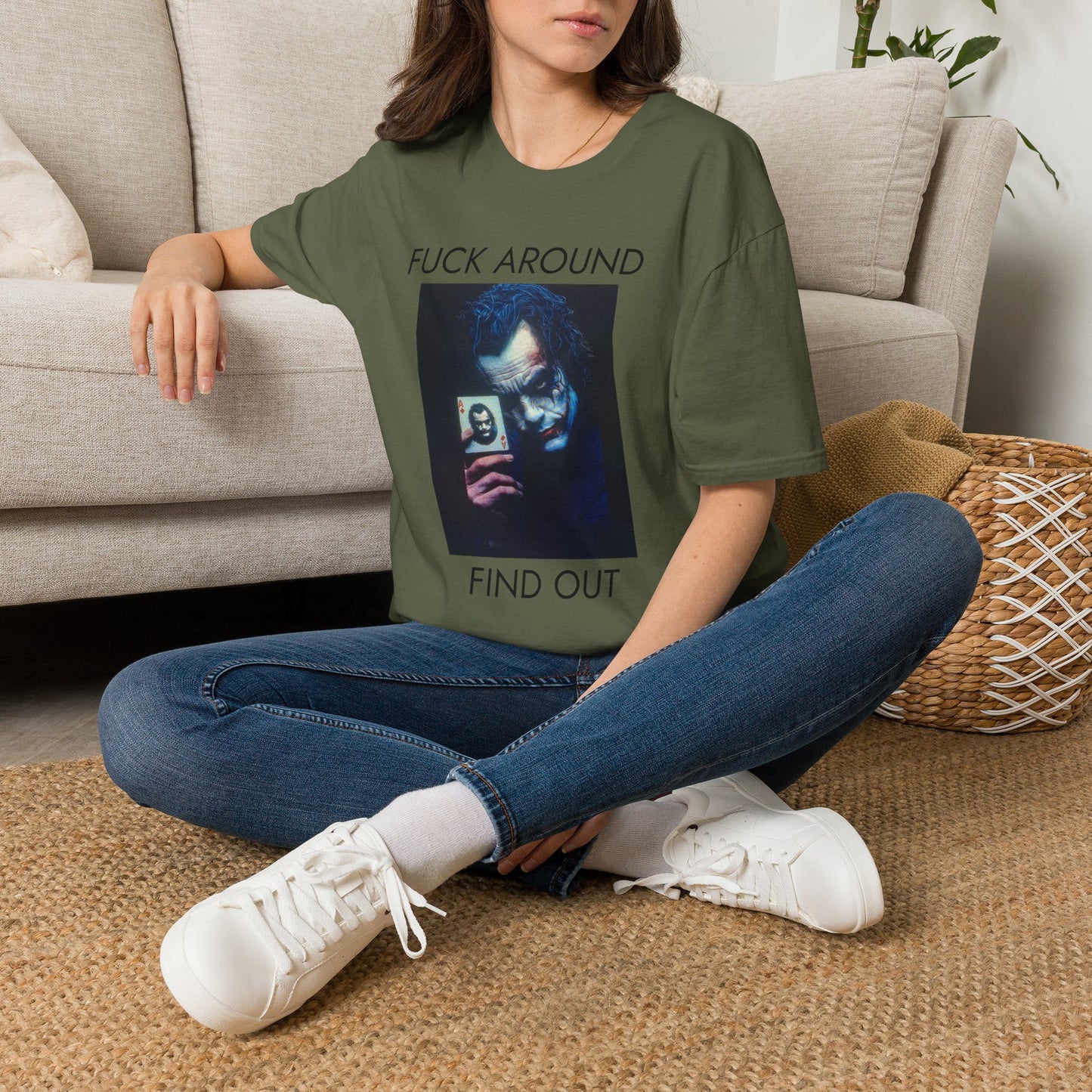 Statement T-Shirt — 'Fuck Around, Find Out' Graphic Tee