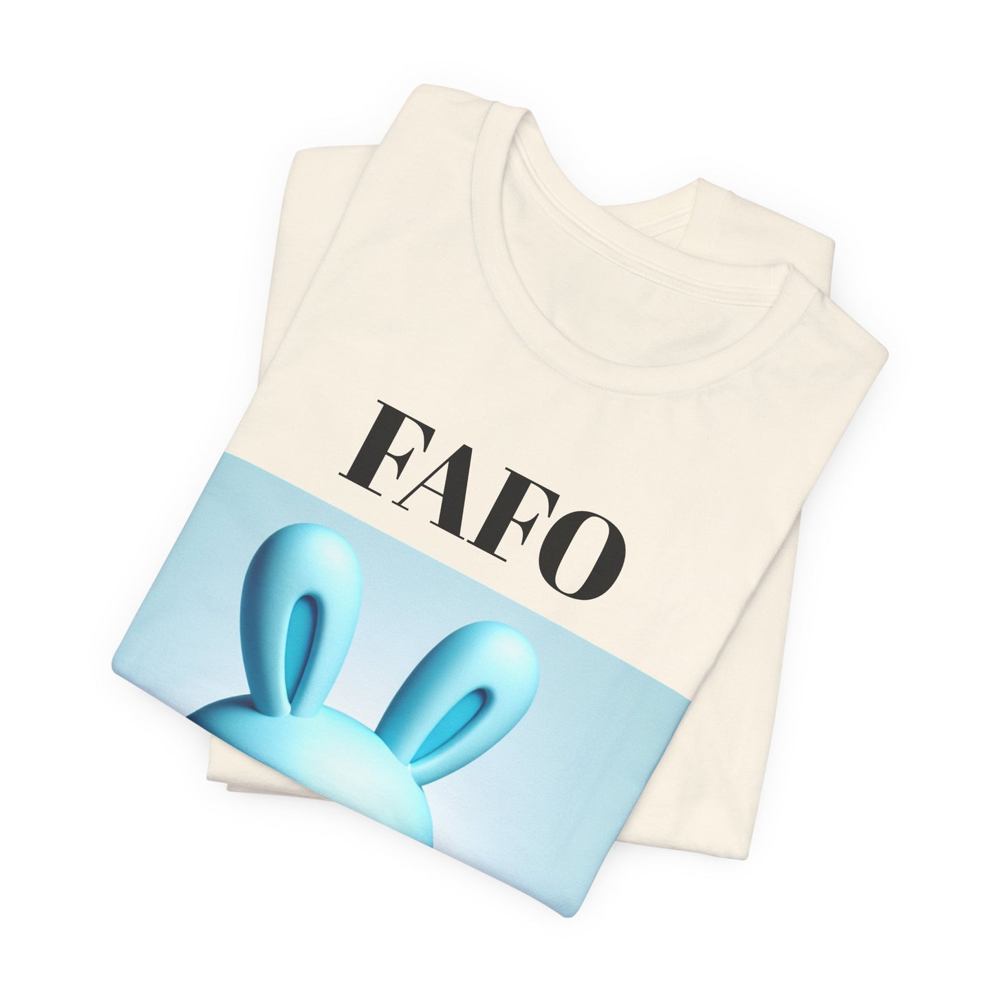 FAFO Bunny Tee – 'Proud Member of the FAFO Society' Graphic T-Shirt