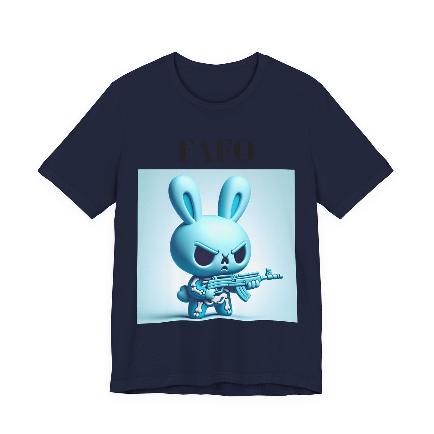 FAFO Bunny Tee – 'Proud Member of the FAFO Society' Graphic T-Shirt