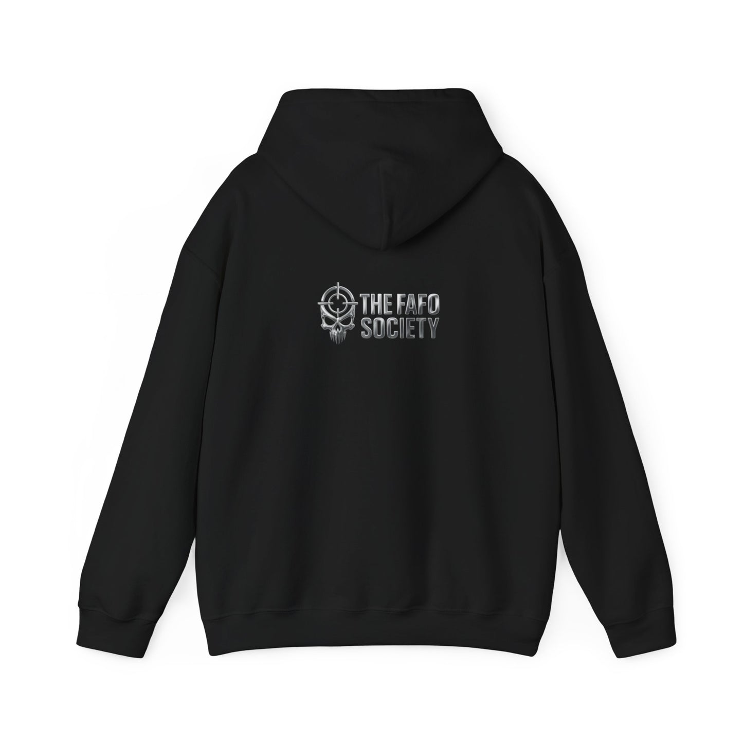 Hoodie — Sunset Hand Peace Sign Graphic "Stay True"