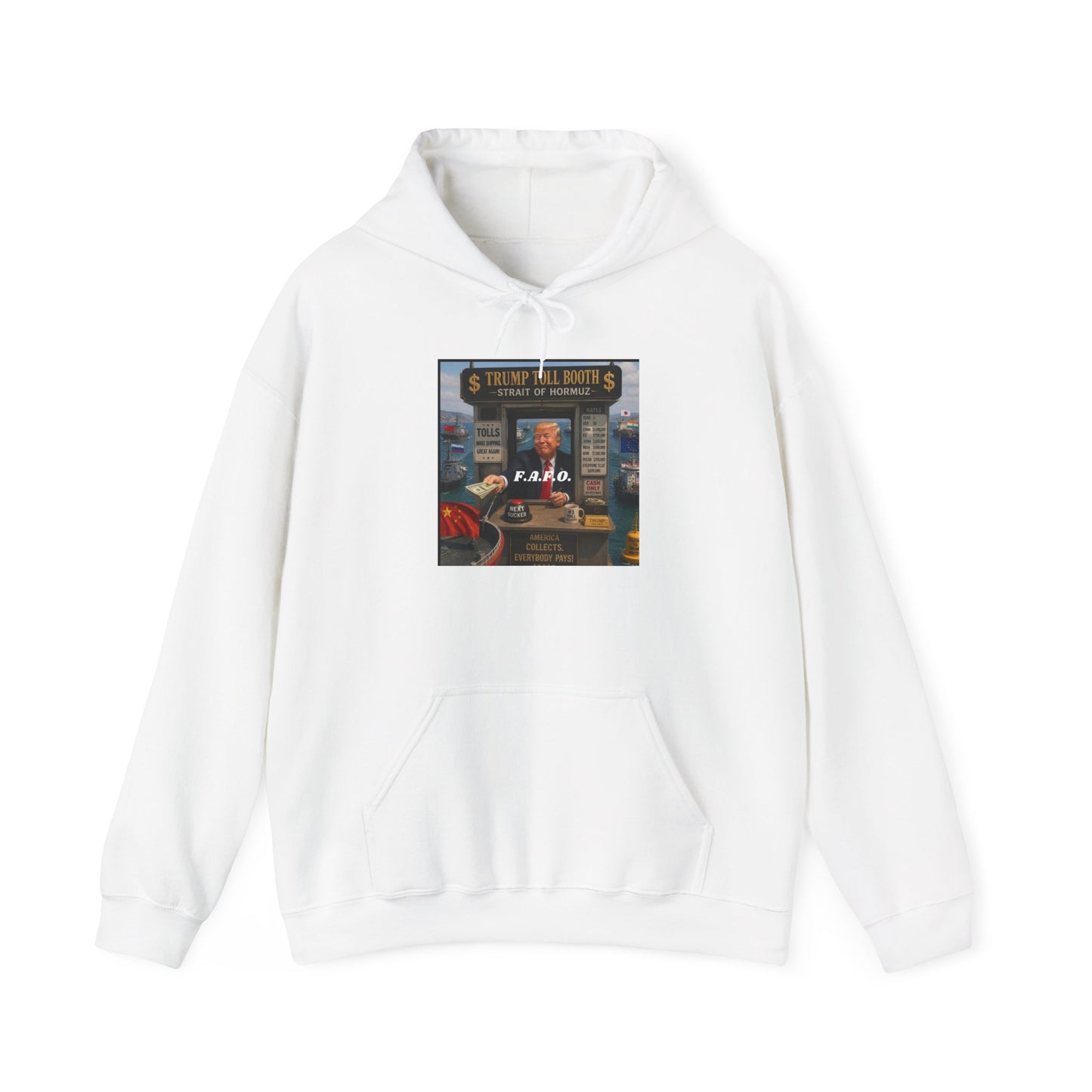 The FARO Society Hoodie — Vintage Travel Poster Graphic Pullover