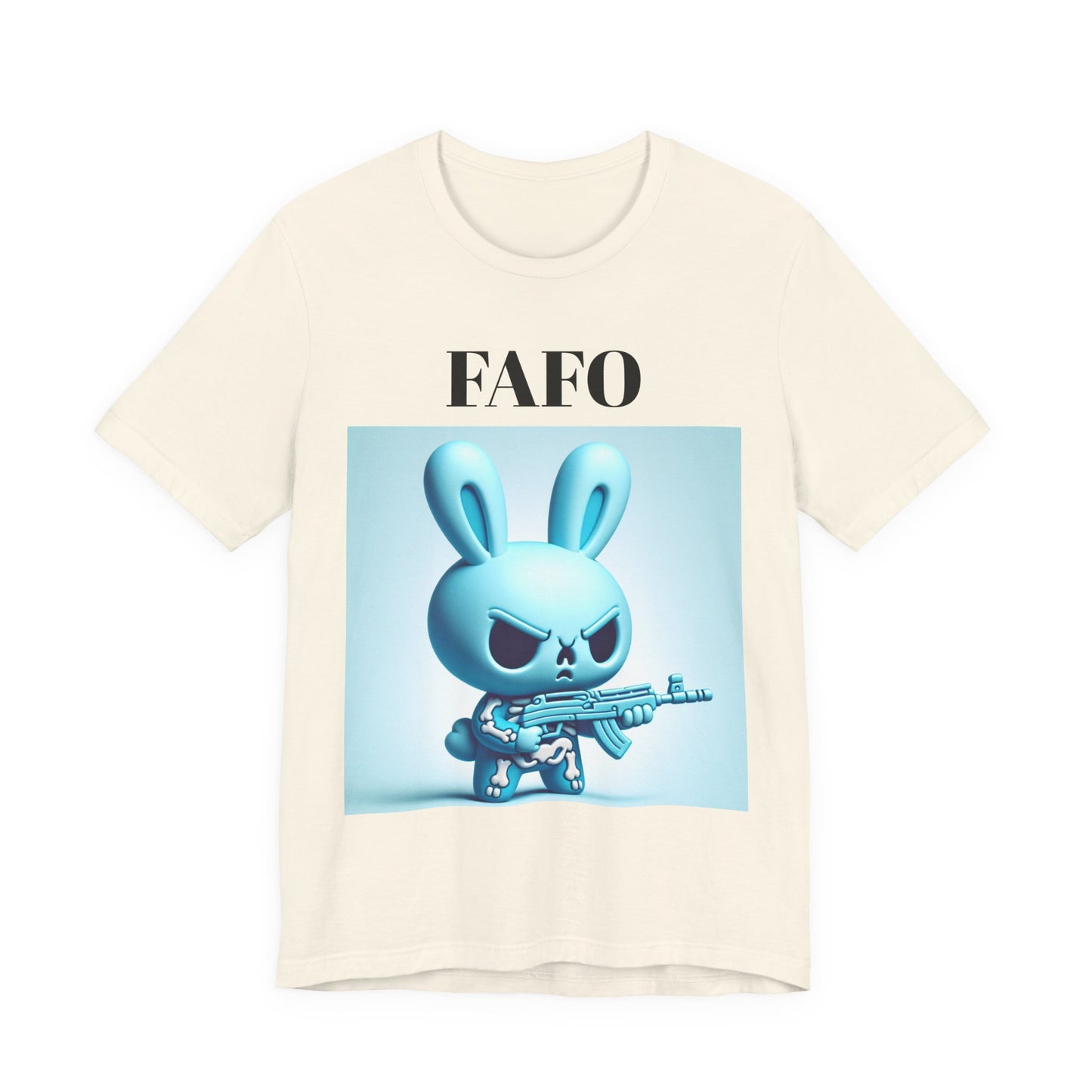FAFO Bunny Tee – 'Proud Member of the FAFO Society' Graphic T-Shirt