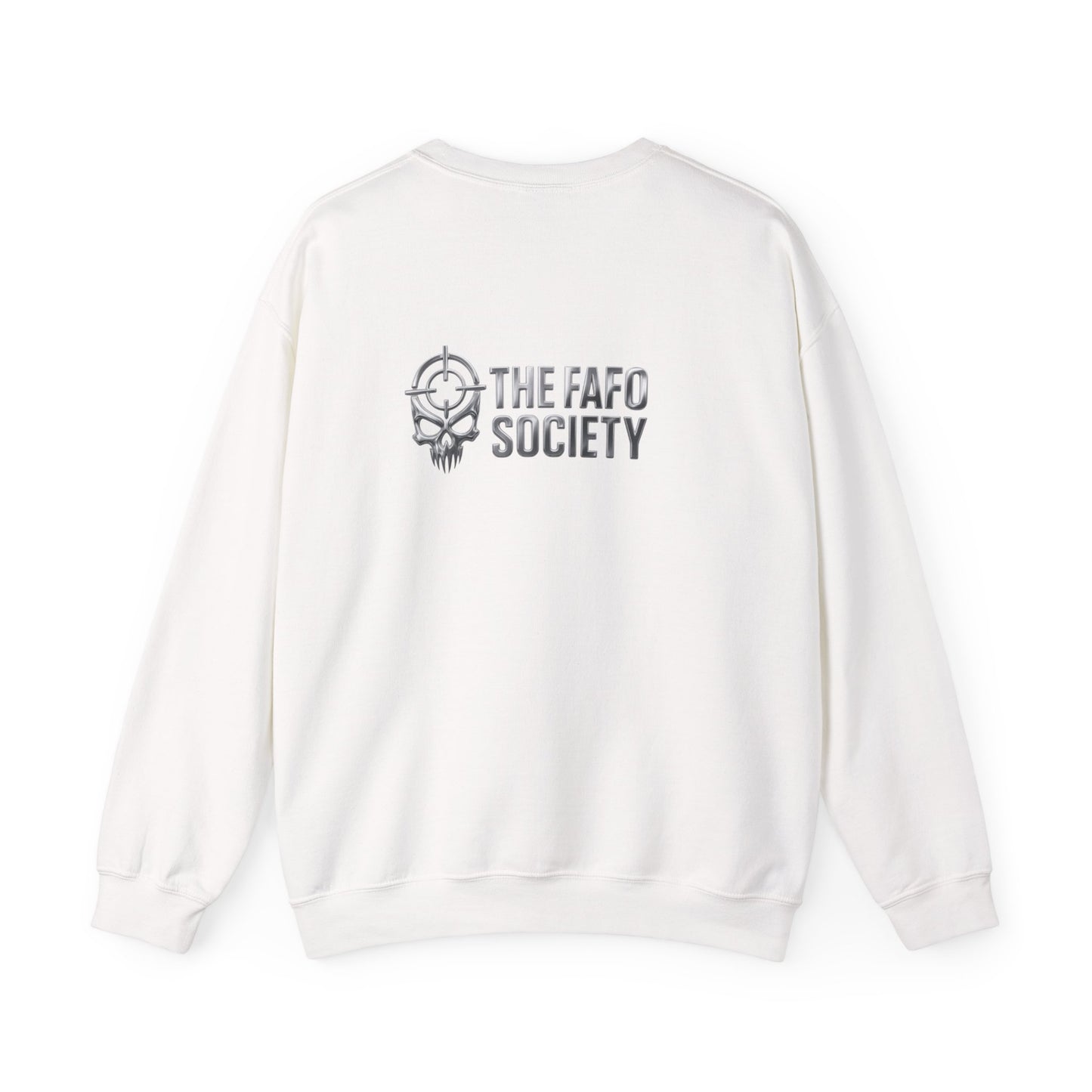 Satanic Demon Horror Crewneck Sweatshirt – 'Go' Graphic