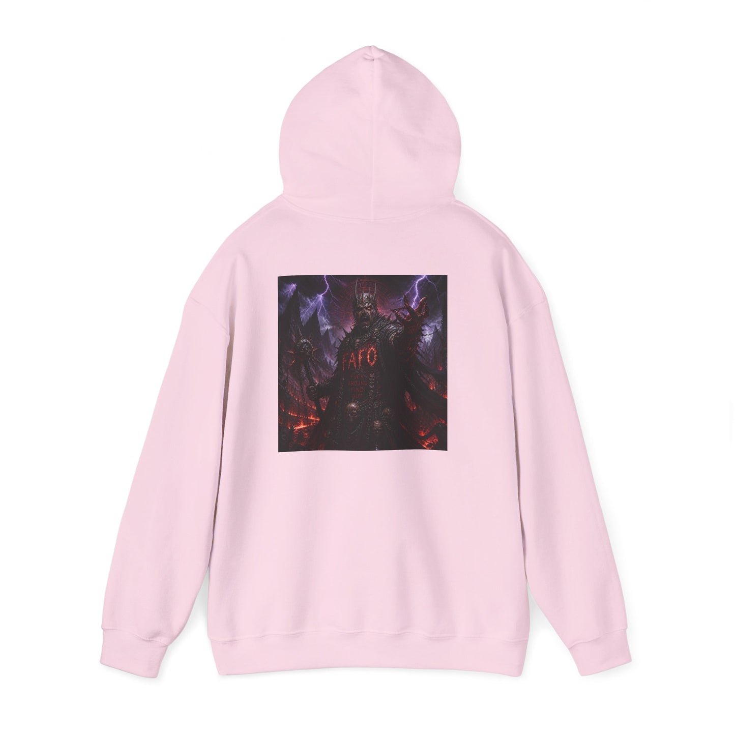 Hoodie — Dark Neon Aesthetic “AFRO” Graphic Pullover