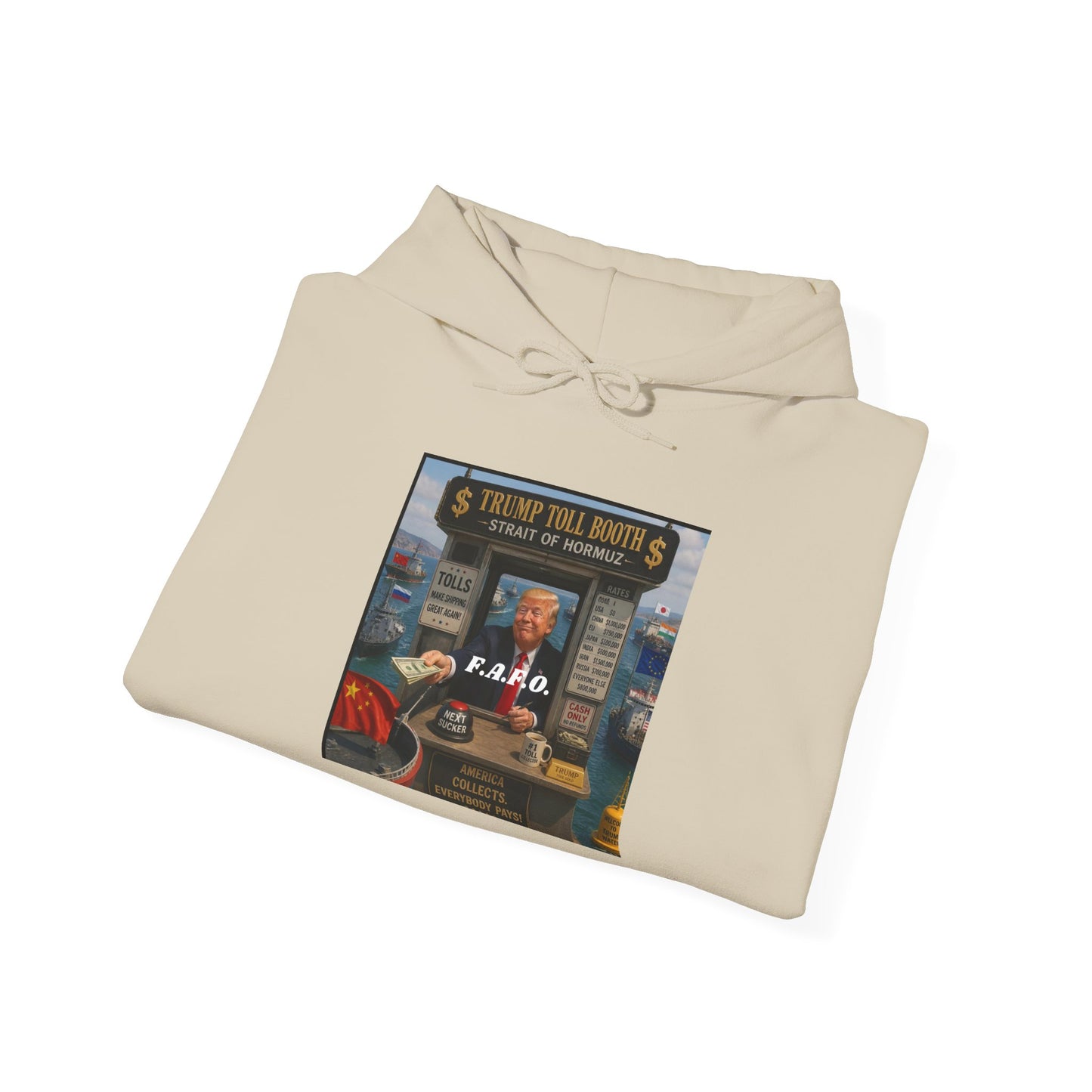 The FARO Society Hoodie — Vintage Travel Poster Graphic Pullover