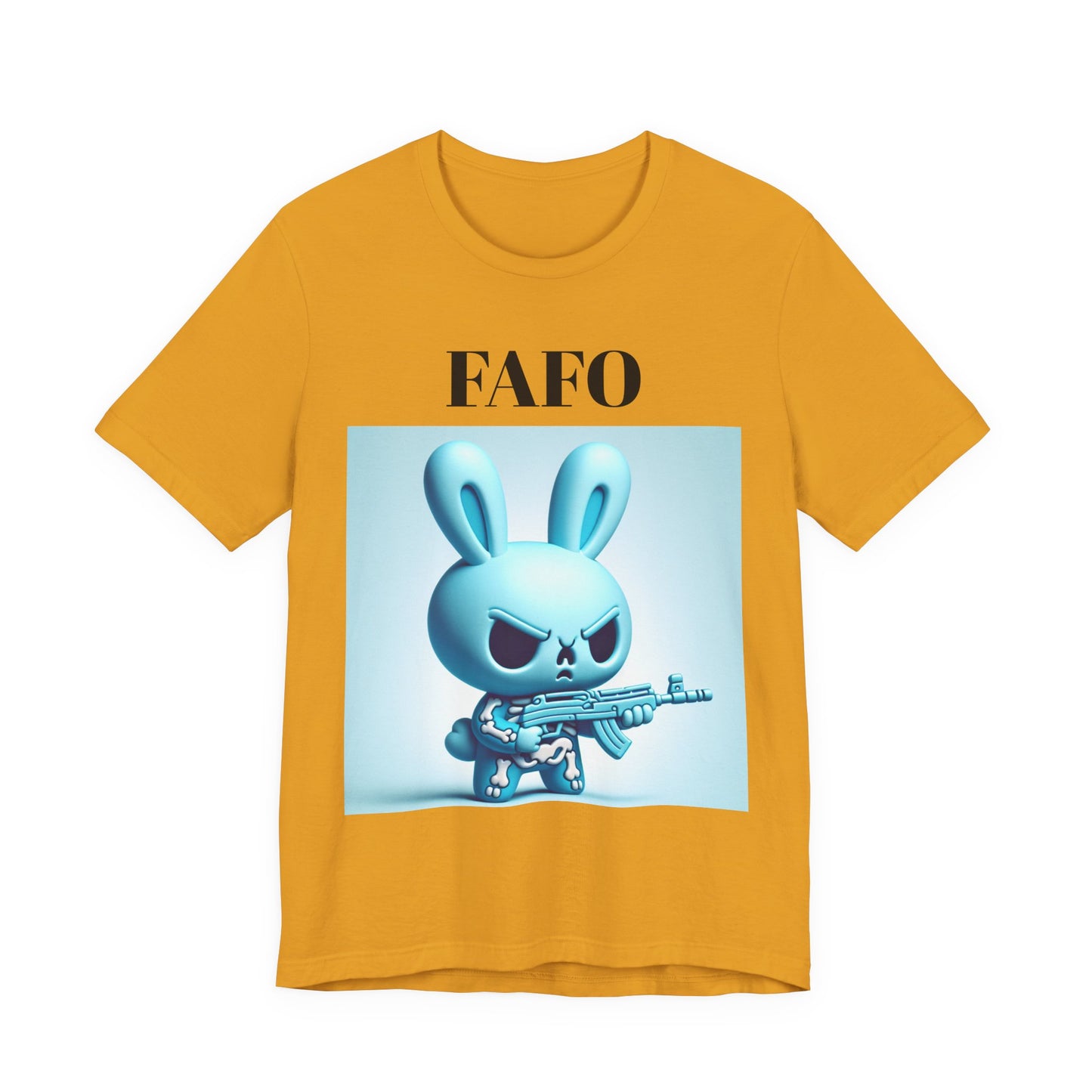 FAFO Bunny Tee – 'Proud Member of the FAFO Society' Graphic T-Shirt