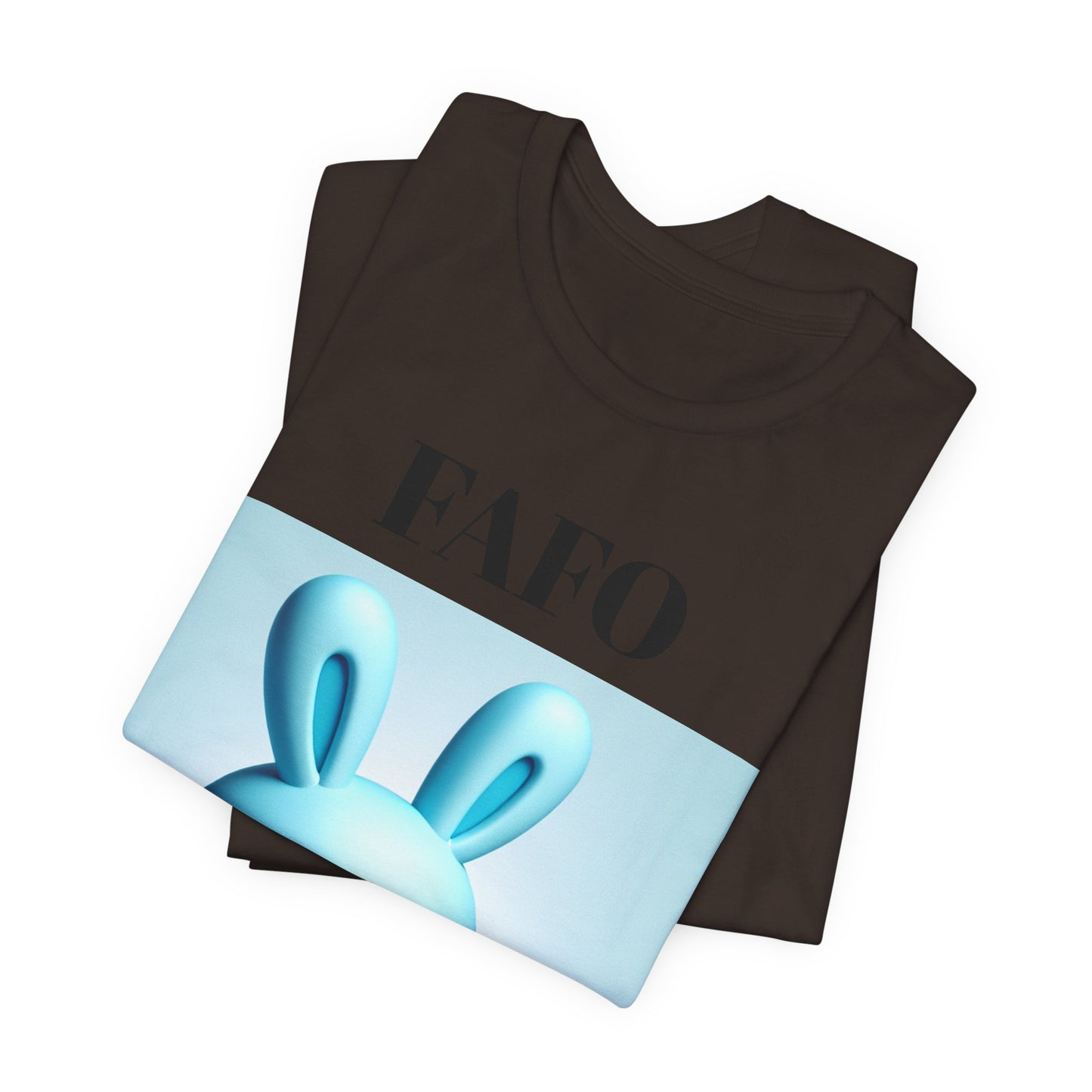 FAFO Bunny Tee – 'Proud Member of the FAFO Society' Graphic T-Shirt