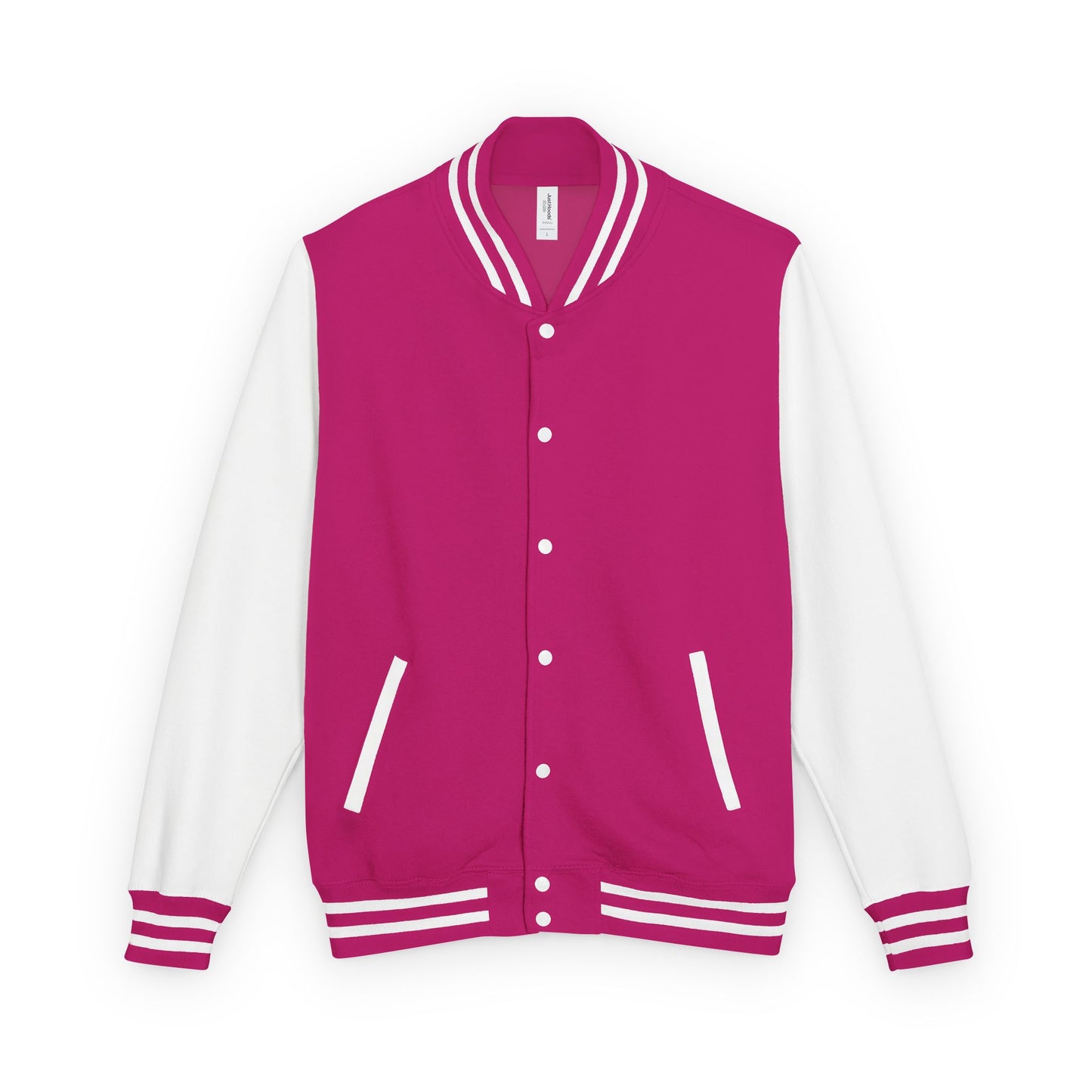Letterman Jacket — Retro Graphic Back Patch
