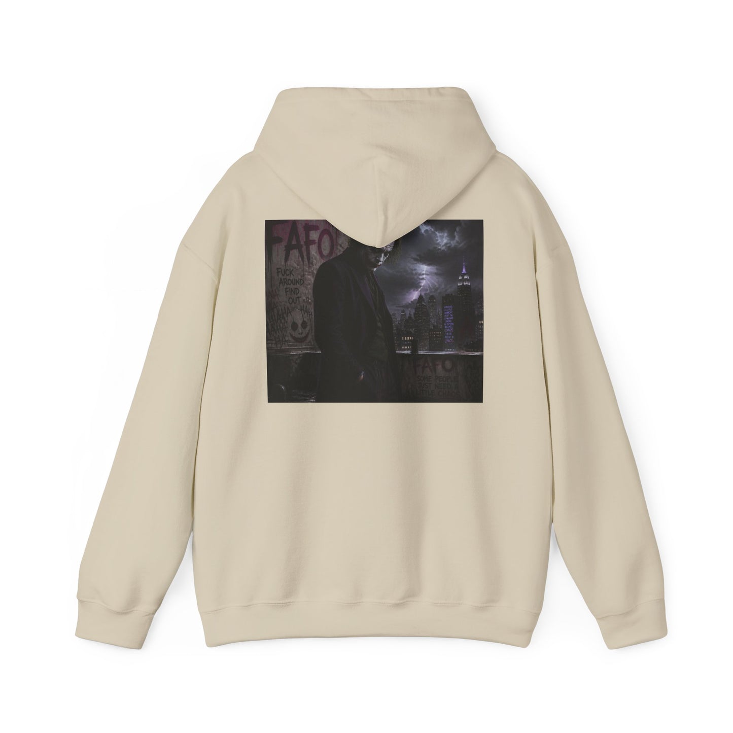 Dark Alley Noir Hoodie — Moody Urban Cyberpunk Streetwear