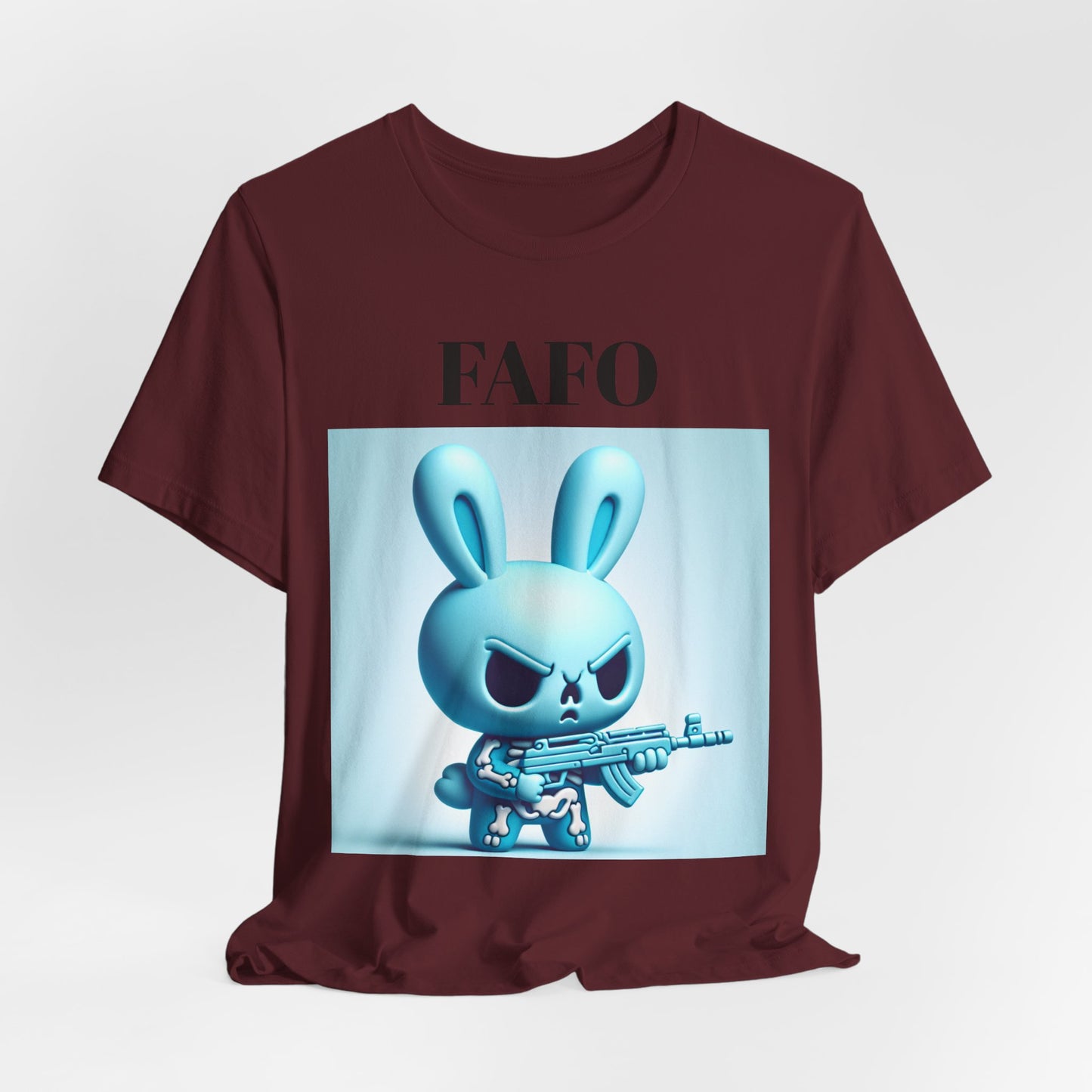 FAFO Bunny Tee – 'Proud Member of the FAFO Society' Graphic T-Shirt
