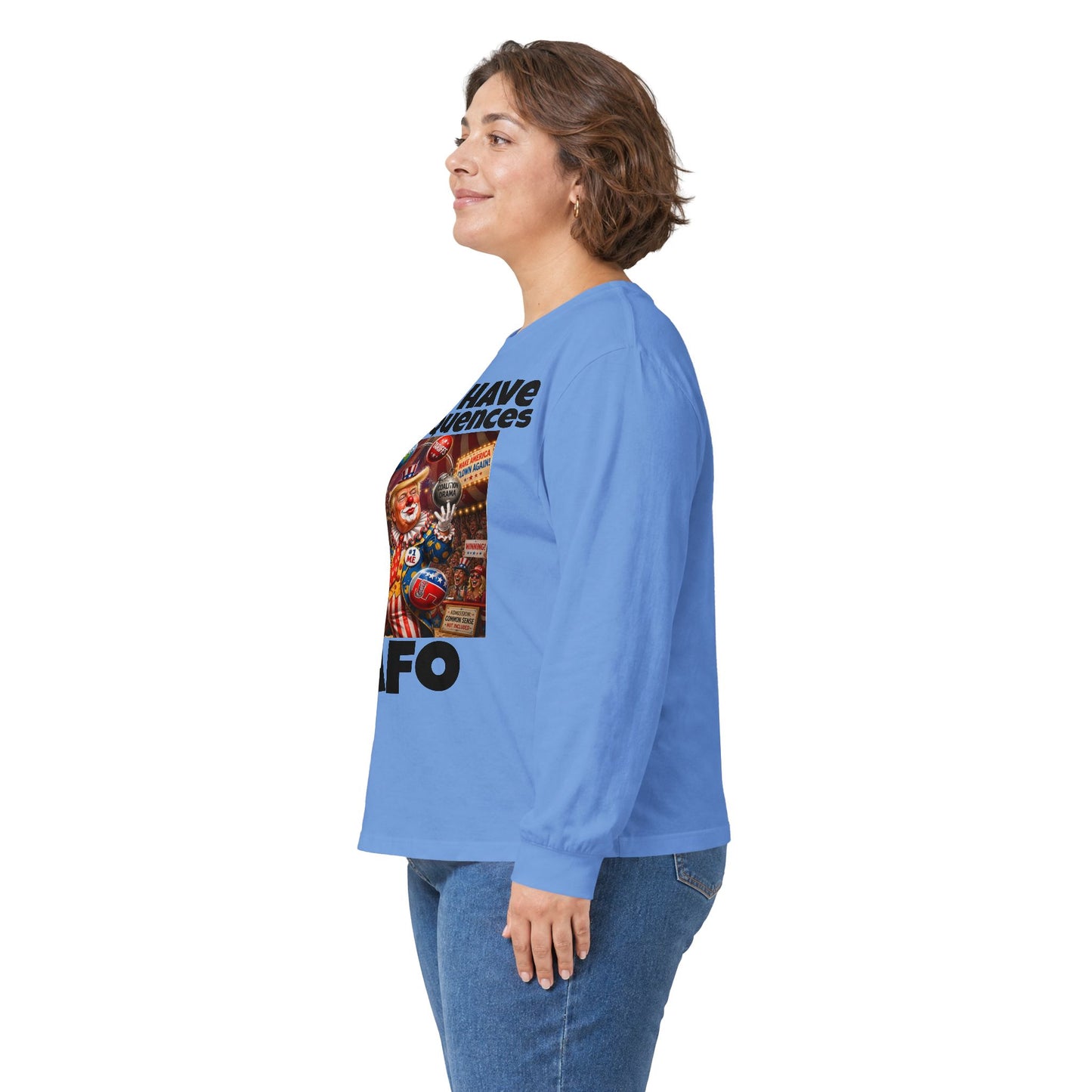FAFO Long Sleeve Tee — "Votes Have Consequences" Political Statement Shirt