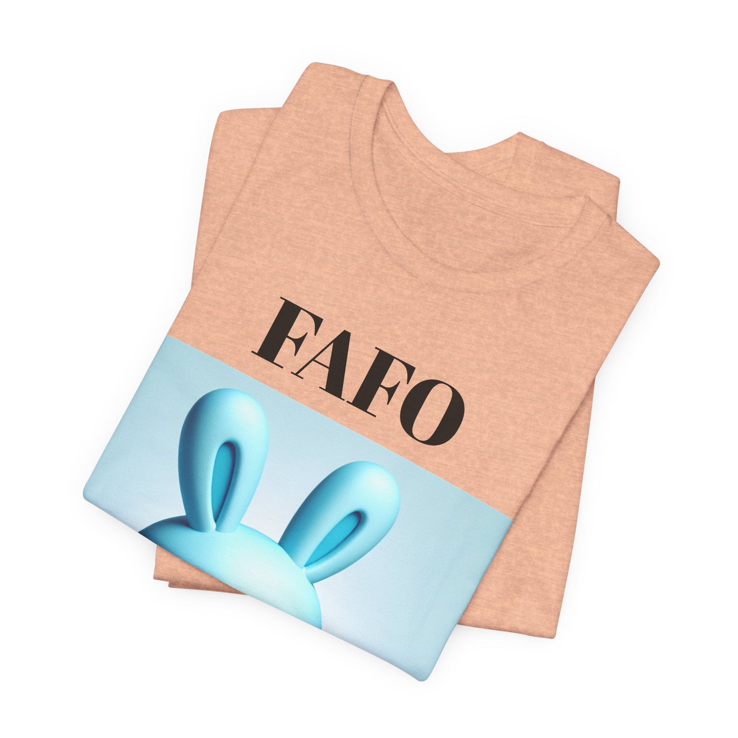 FAFO Bunny Tee – 'Proud Member of the FAFO Society' Graphic T-Shirt