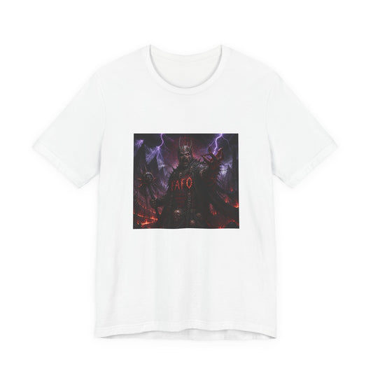 Demon King Graphic Tee – "AFO" Dark Fantasy Anime T-Shirt