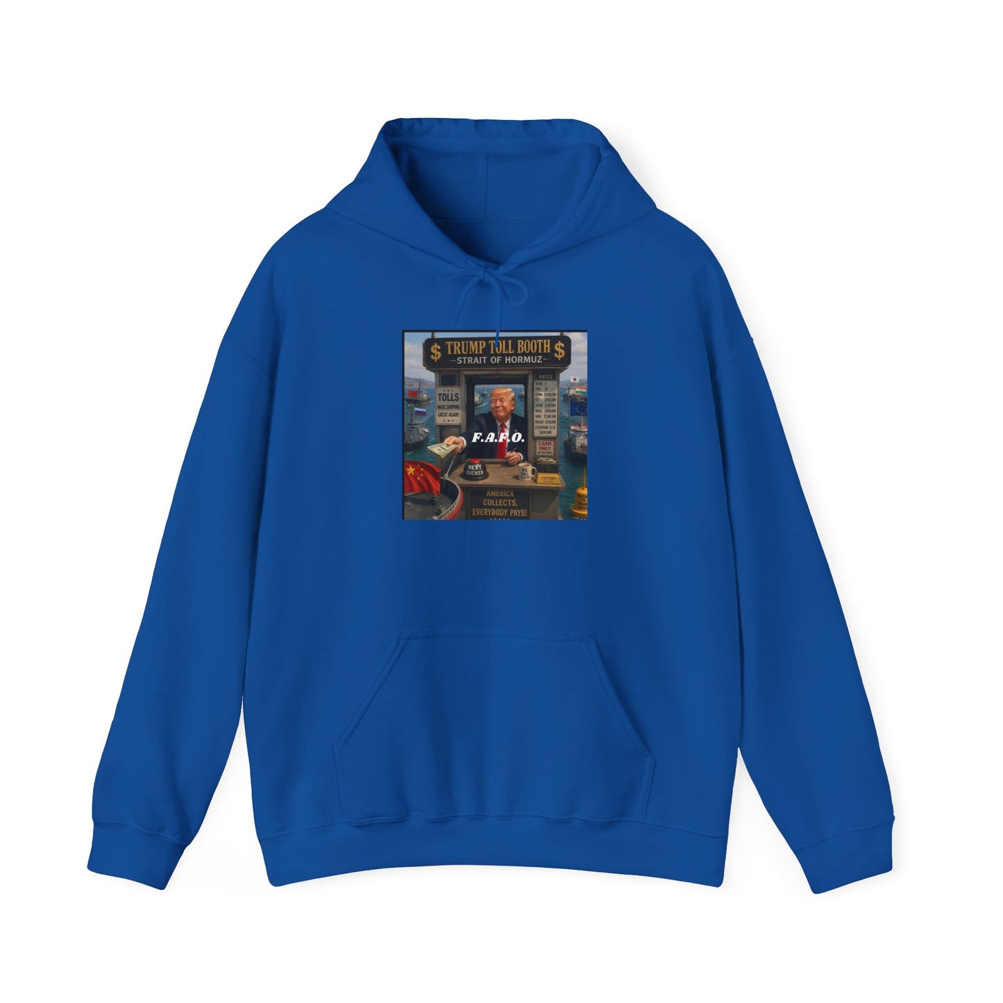 The FARO Society Hoodie — Vintage Travel Poster Graphic Pullover