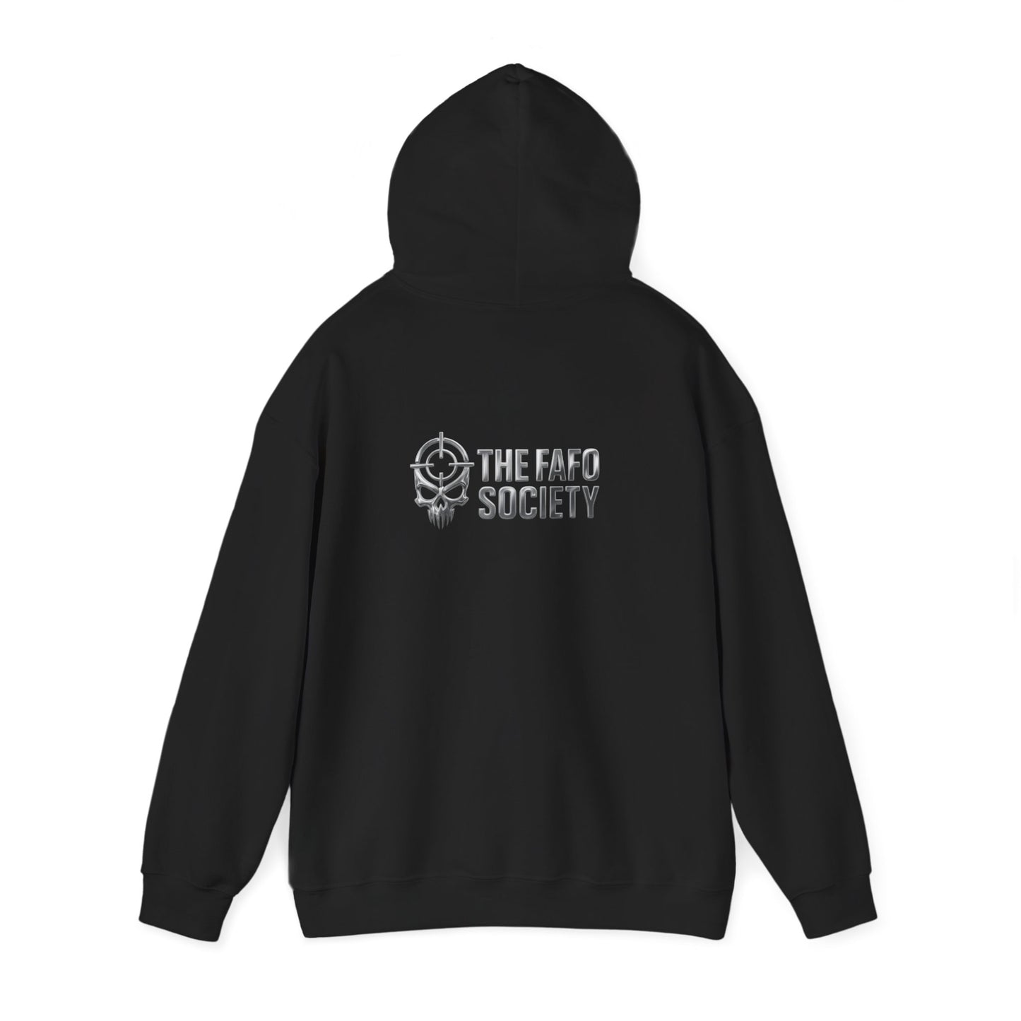 The FARC Society 'Afro' Graphic Hoodie — Dark Neon Palm Design