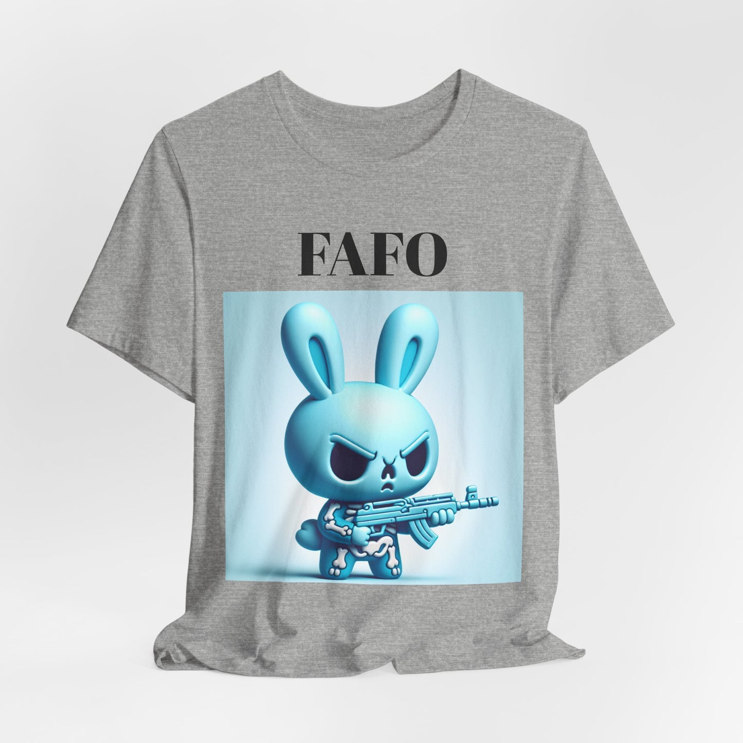 FAFO Bunny Tee – 'Proud Member of the FAFO Society' Graphic T-Shirt