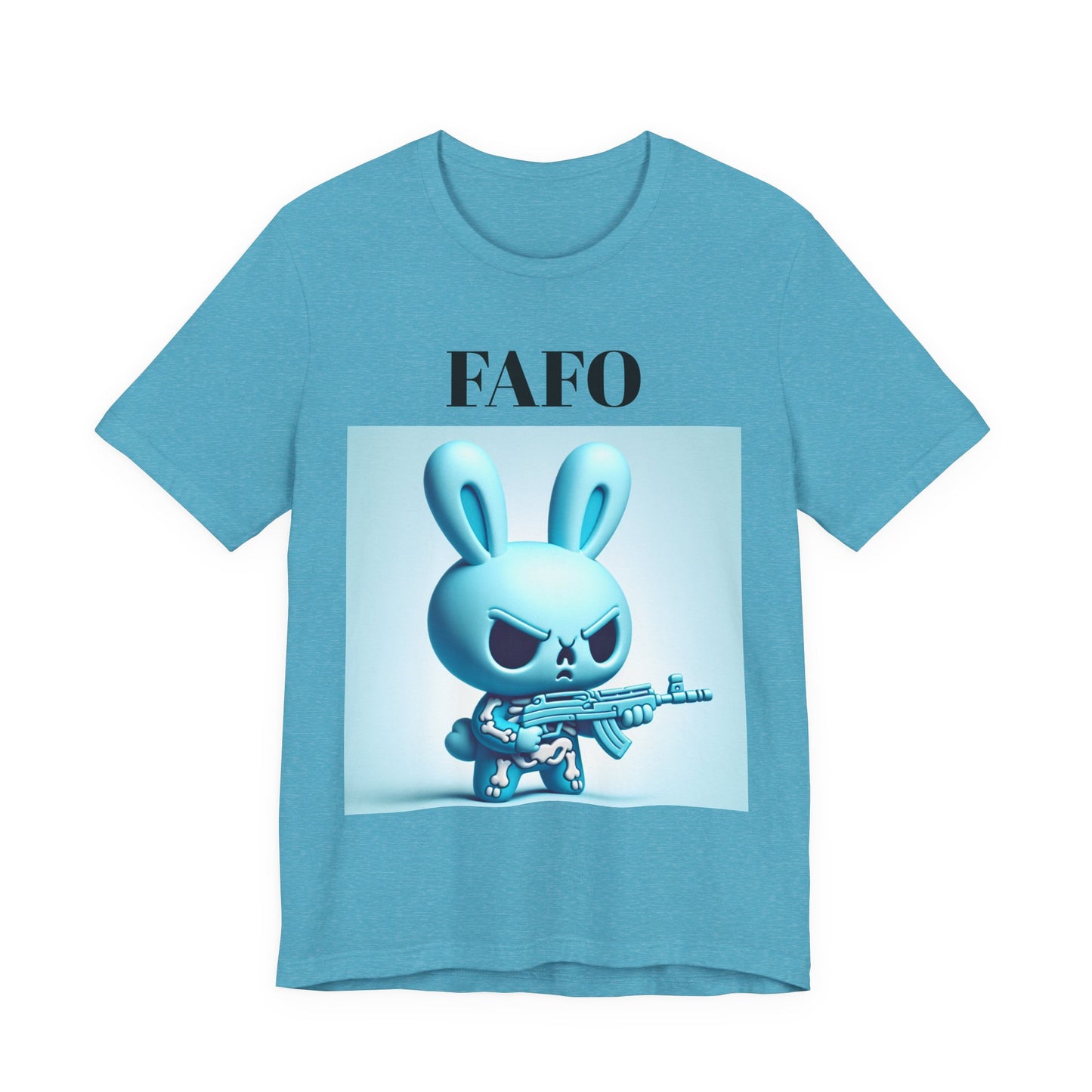 FAFO Bunny Tee – 'Proud Member of the FAFO Society' Graphic T-Shirt