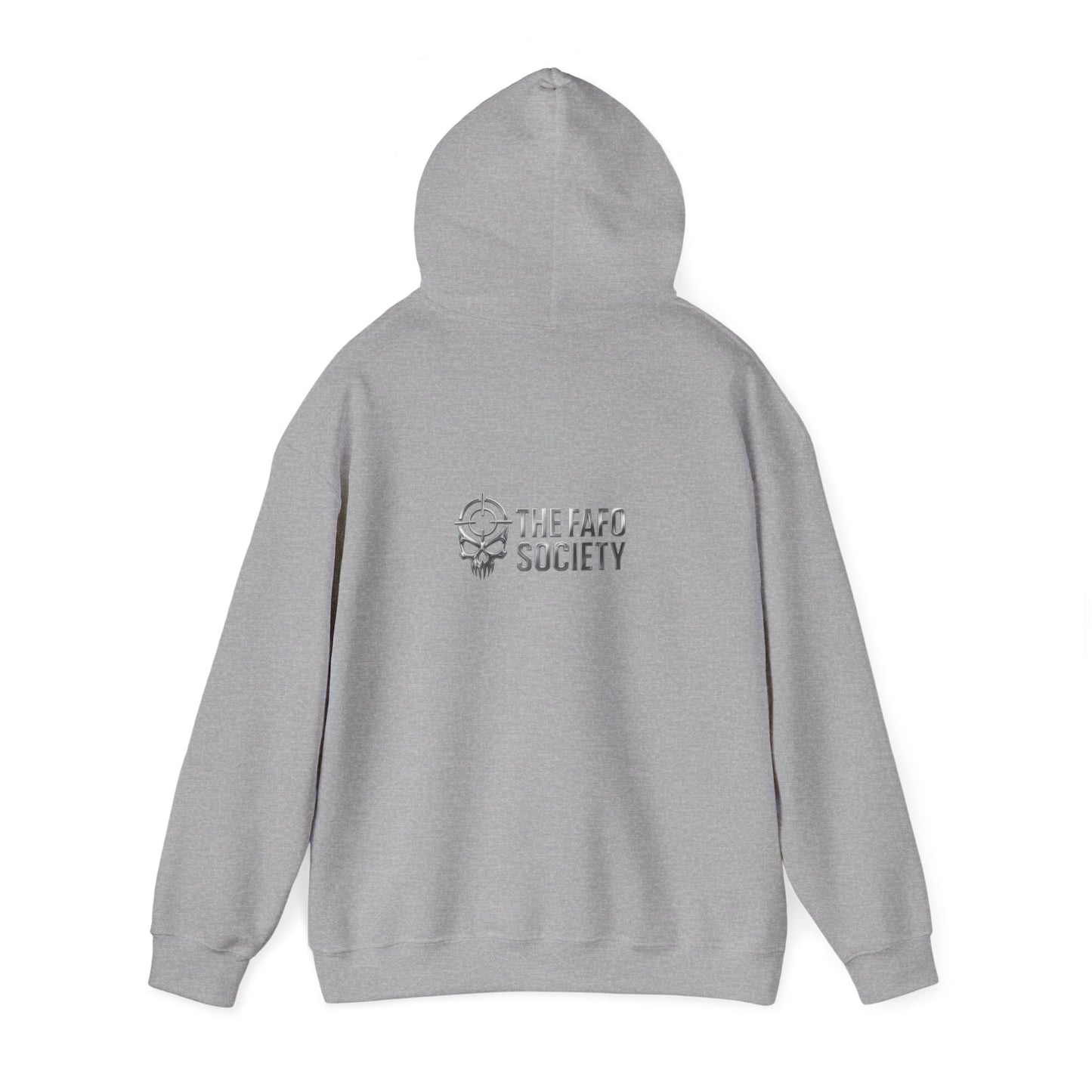 Hoodie — Sunset Hand Peace Sign Graphic "Stay True"