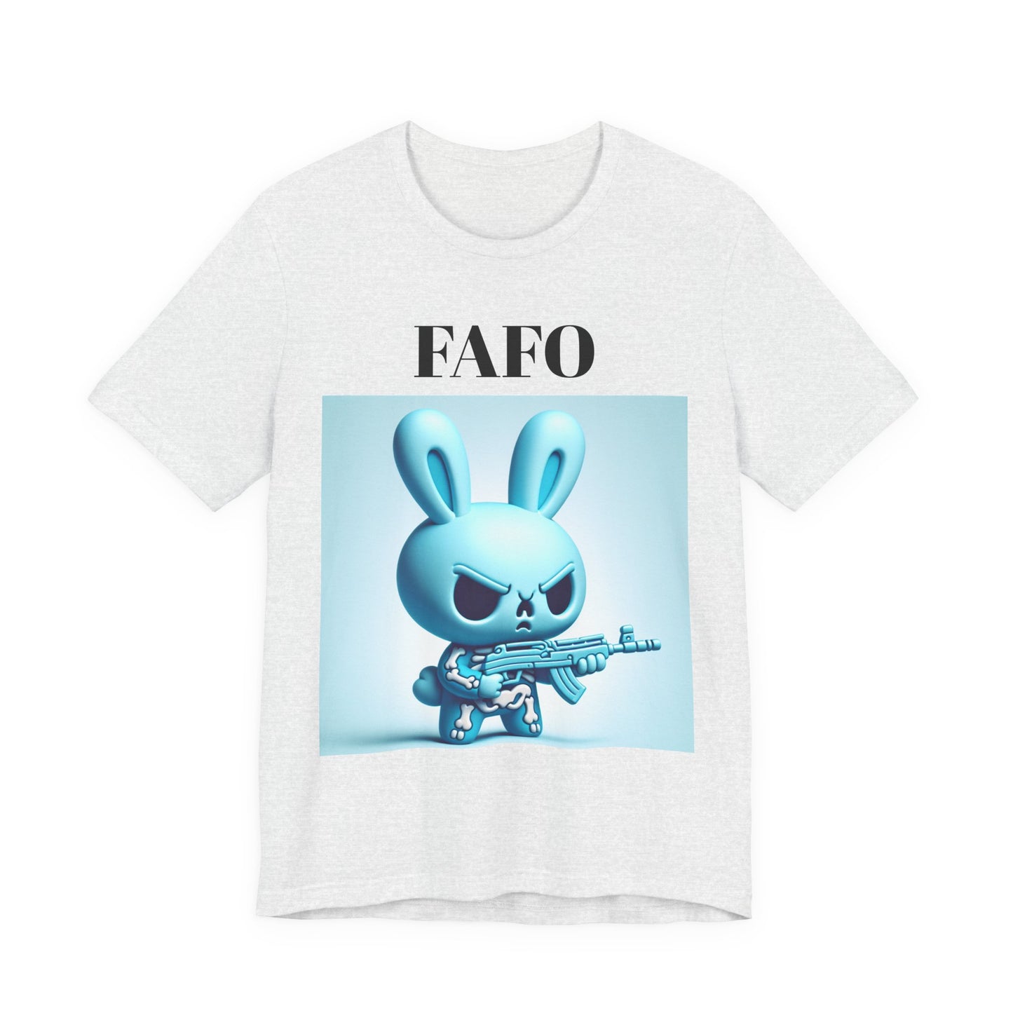 FAFO Bunny Tee – 'Proud Member of the FAFO Society' Graphic T-Shirt