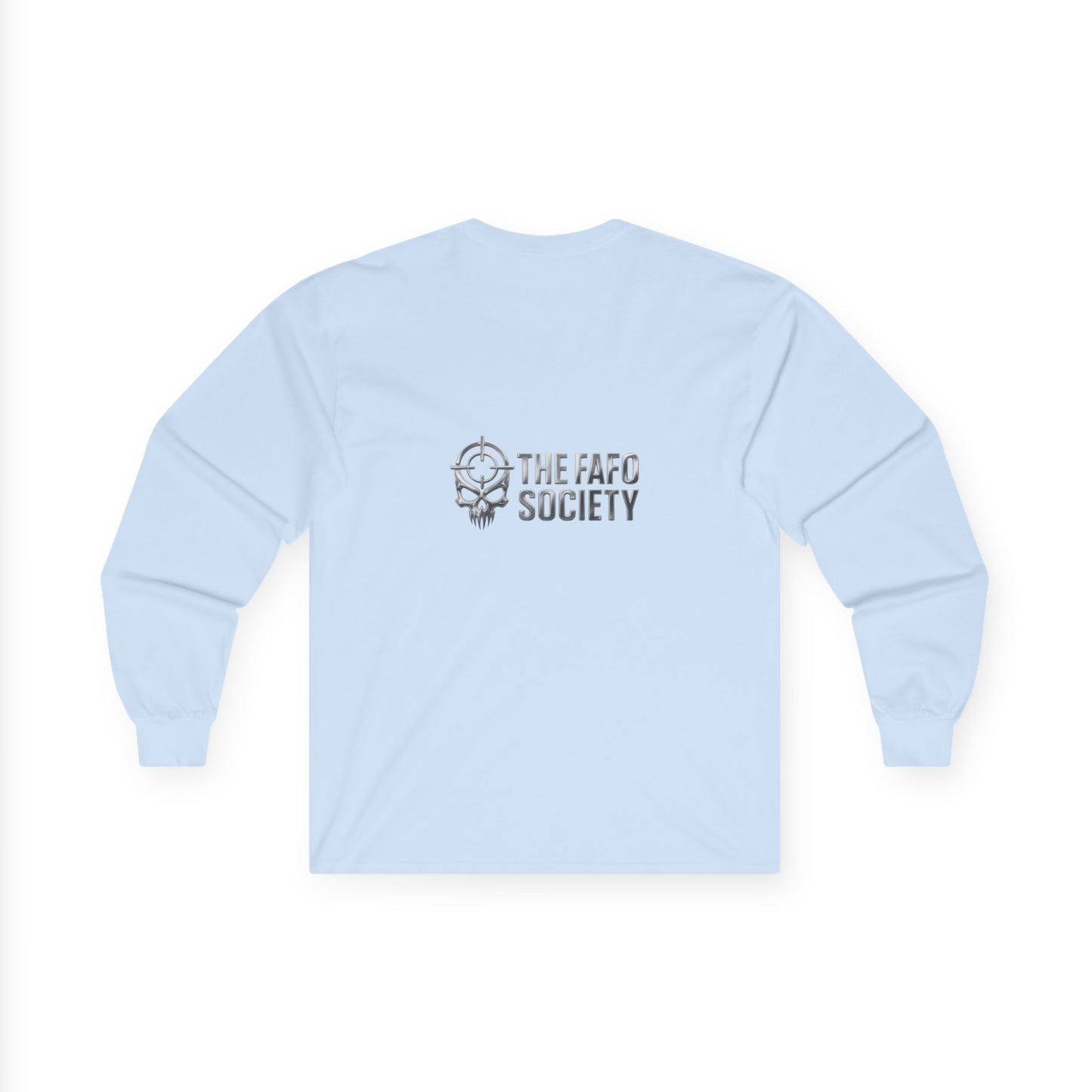Long Sleeve Tee — Retro Arcade Collage "Trump Toll Booth" Design