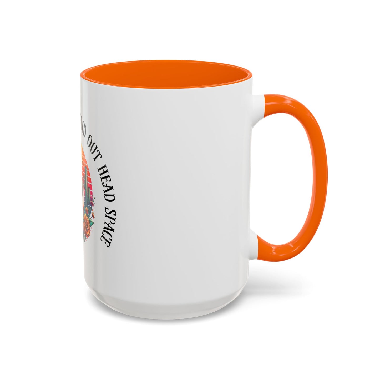Coffee Mug - "I’m In A Fuck Around Find Out" Retro Cactus Middle Finger Design (Accent 11/15oz)