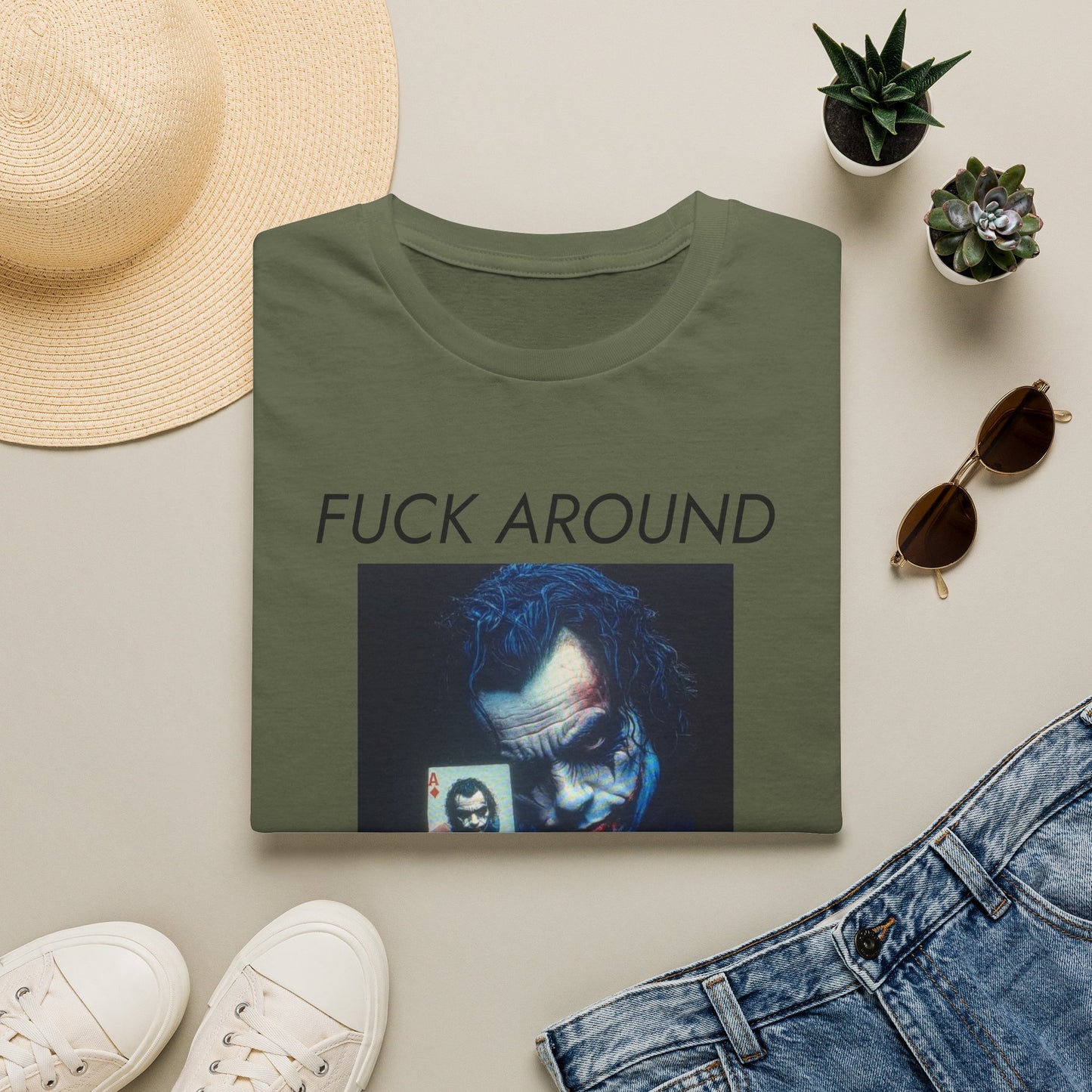 Statement T-Shirt — 'Fuck Around, Find Out' Graphic Tee