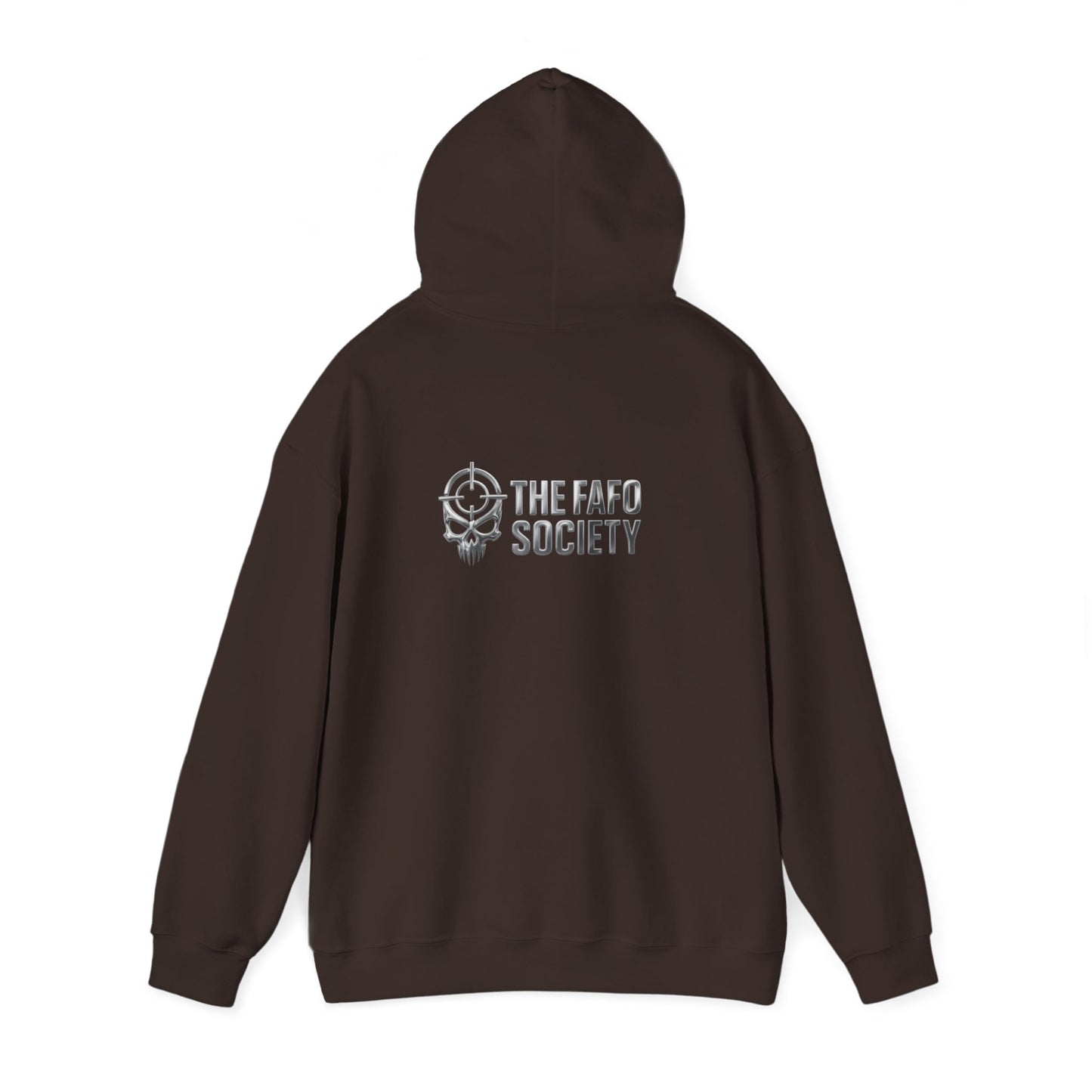 The FARC Society 'Afro' Graphic Hoodie — Dark Neon Palm Design