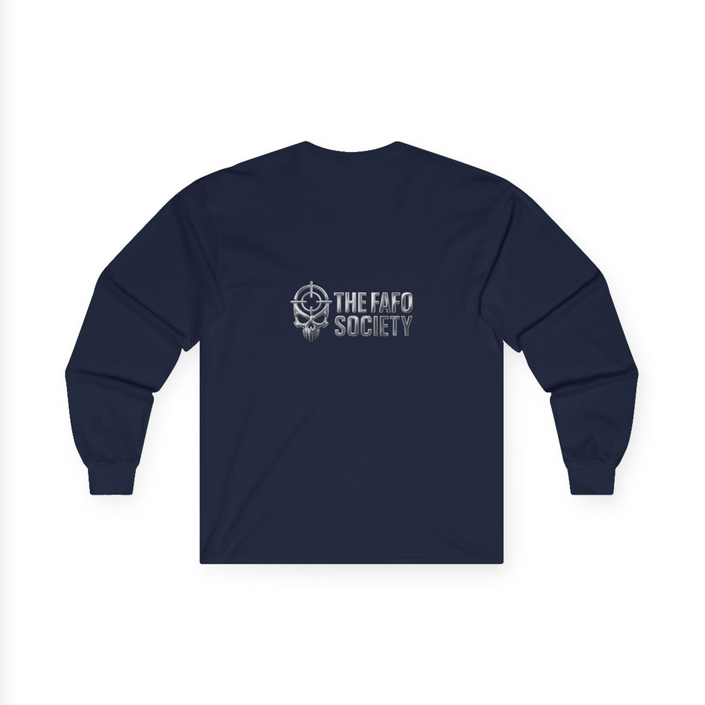 Long Sleeve Tee — Retro Arcade Collage "Trump Toll Booth" Design