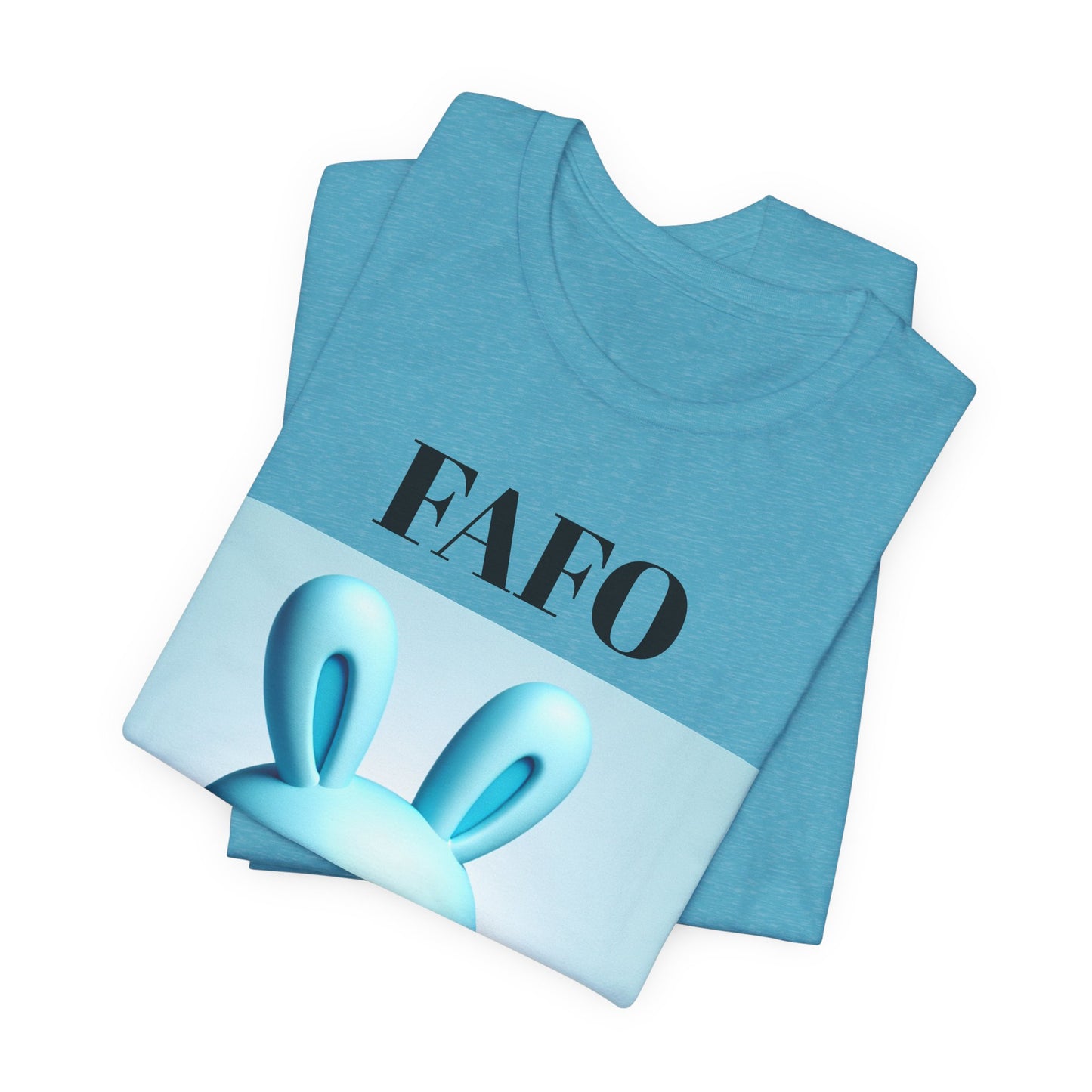 FAFO Bunny Tee – 'Proud Member of the FAFO Society' Graphic T-Shirt
