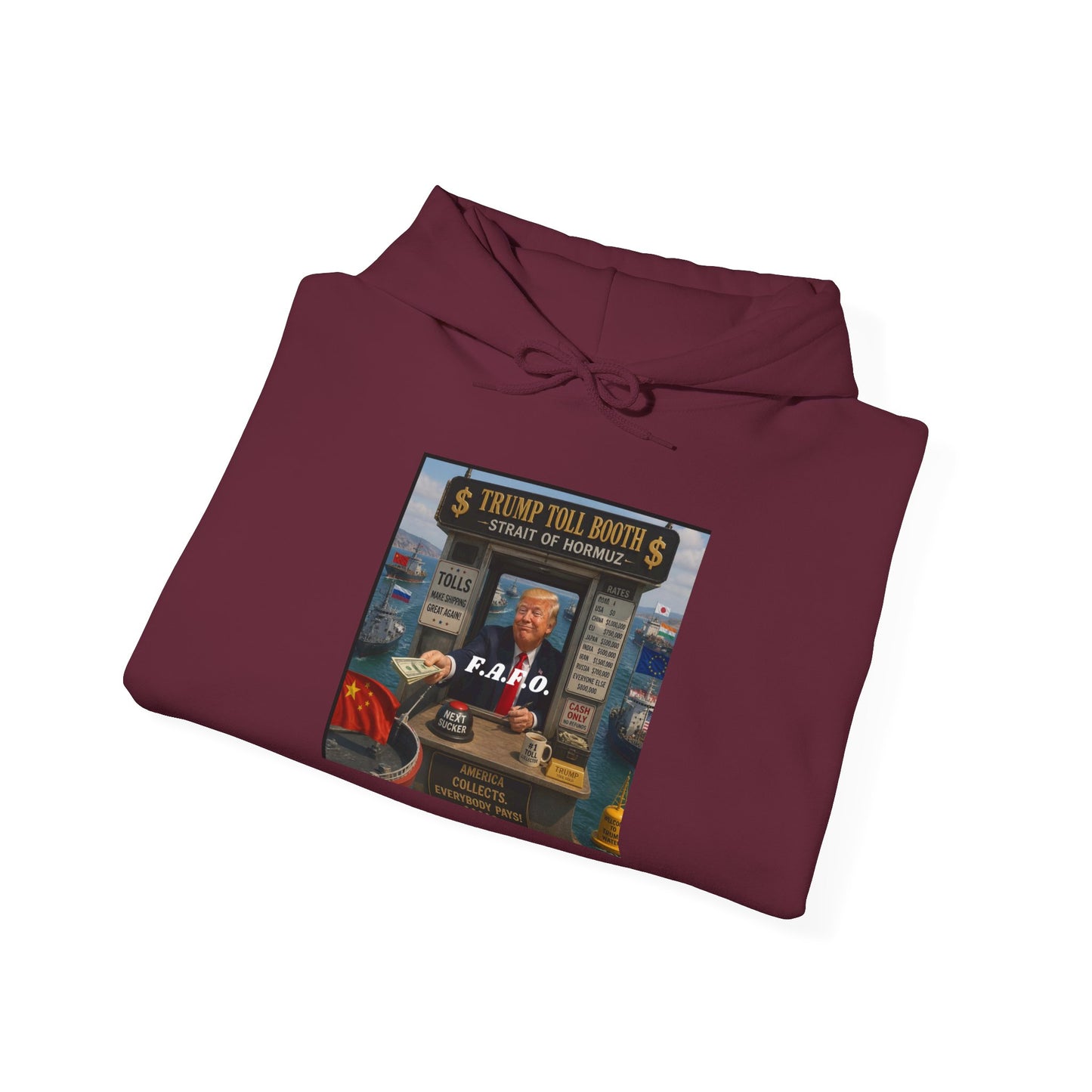 The FARO Society Hoodie — Vintage Travel Poster Graphic Pullover