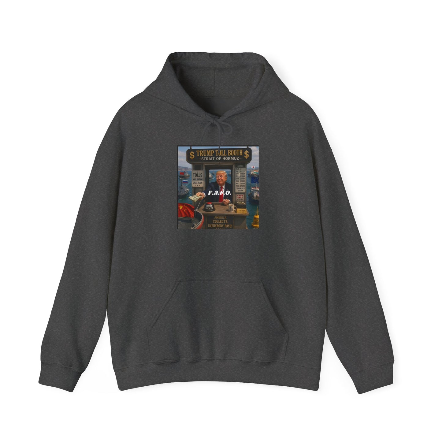 The FARO Society Hoodie — Vintage Travel Poster Graphic Pullover